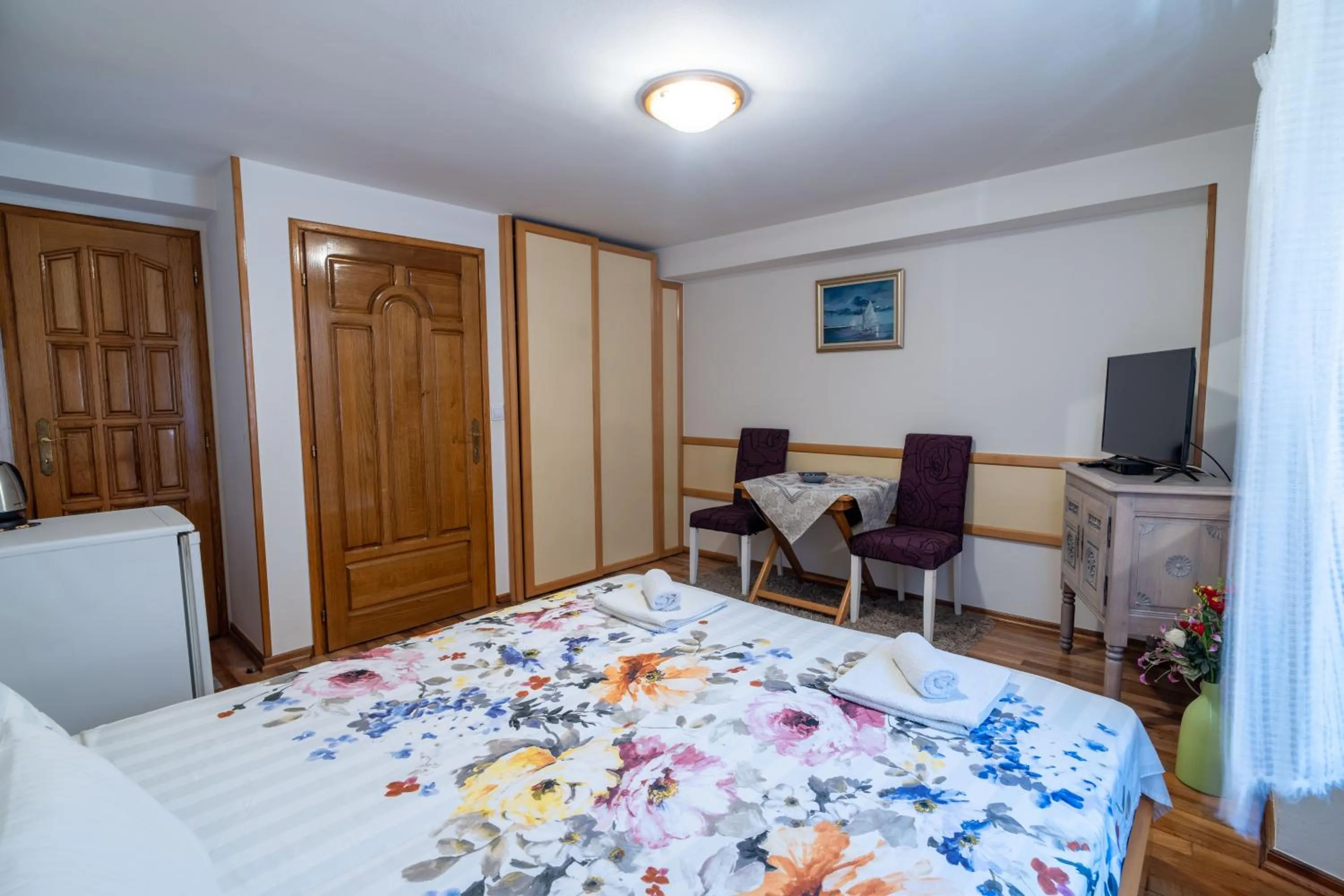 Bed in Studios Belvi