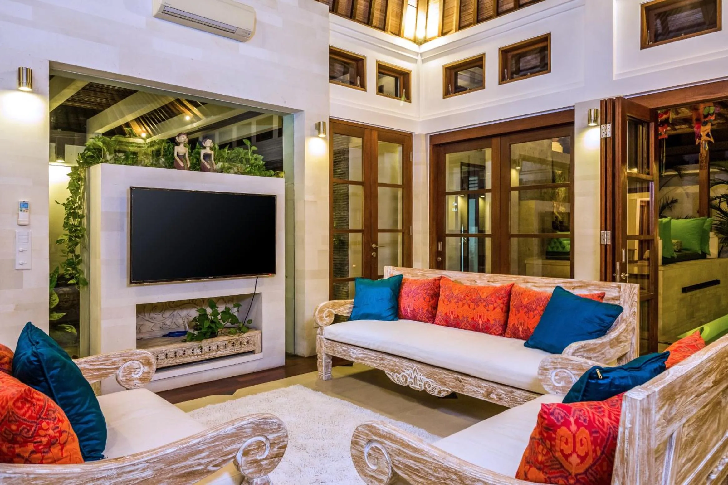 Living room in Villa Zamaya Sanur