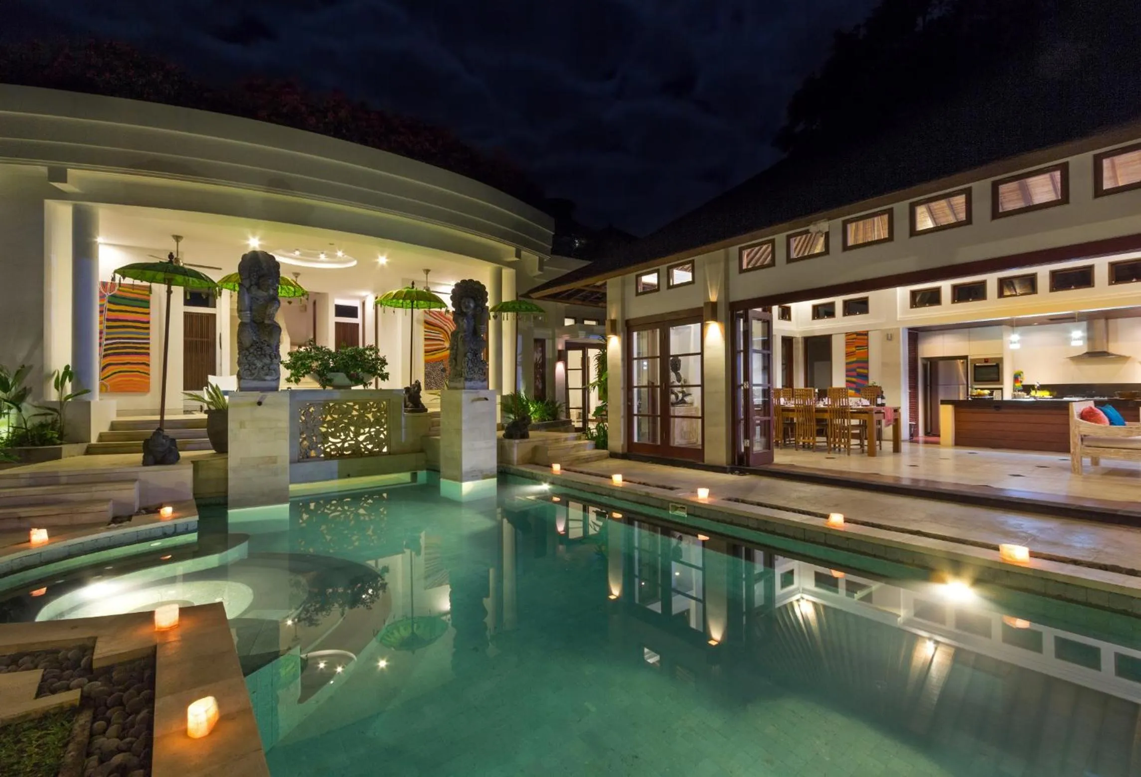 Night in Villa Zamaya Sanur