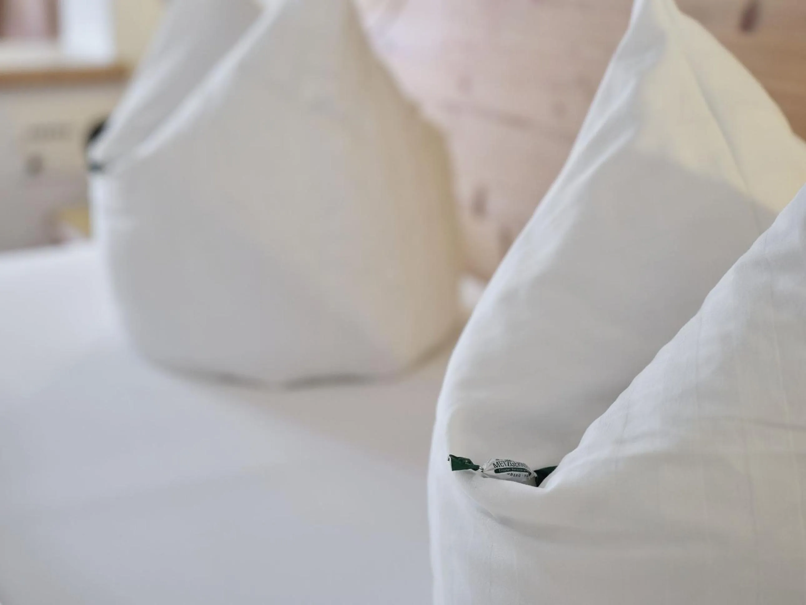 Bed in Hotel Metzgerwirt