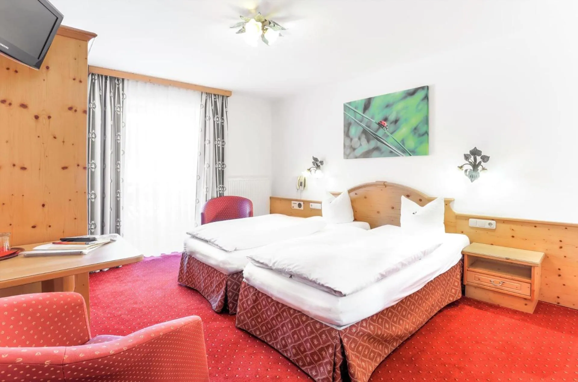 Bed in Hotel Metzgerwirt