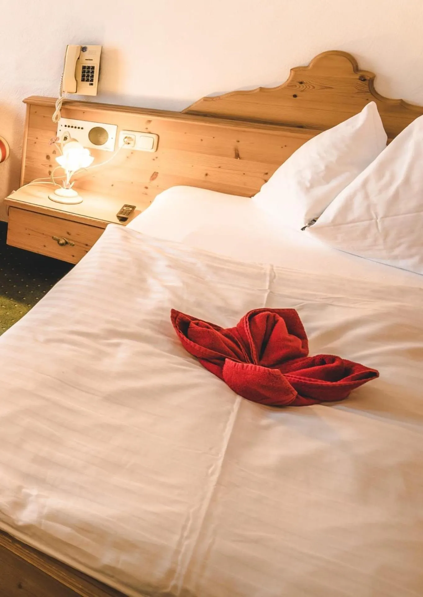 Bed in Hotel Metzgerwirt