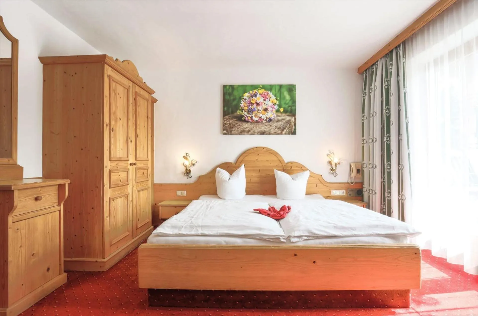 Bed in Hotel Metzgerwirt