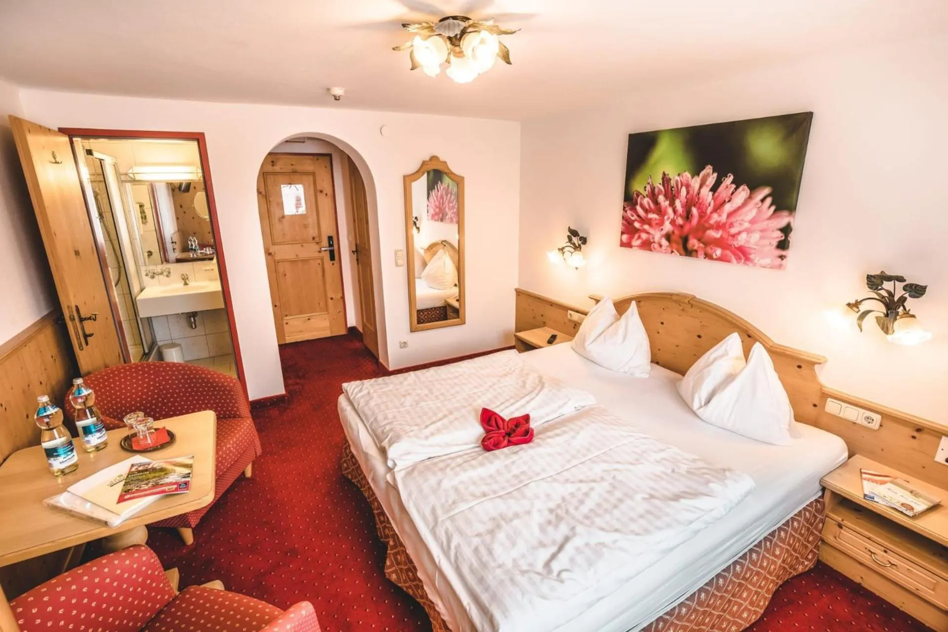 Bed in Hotel Metzgerwirt