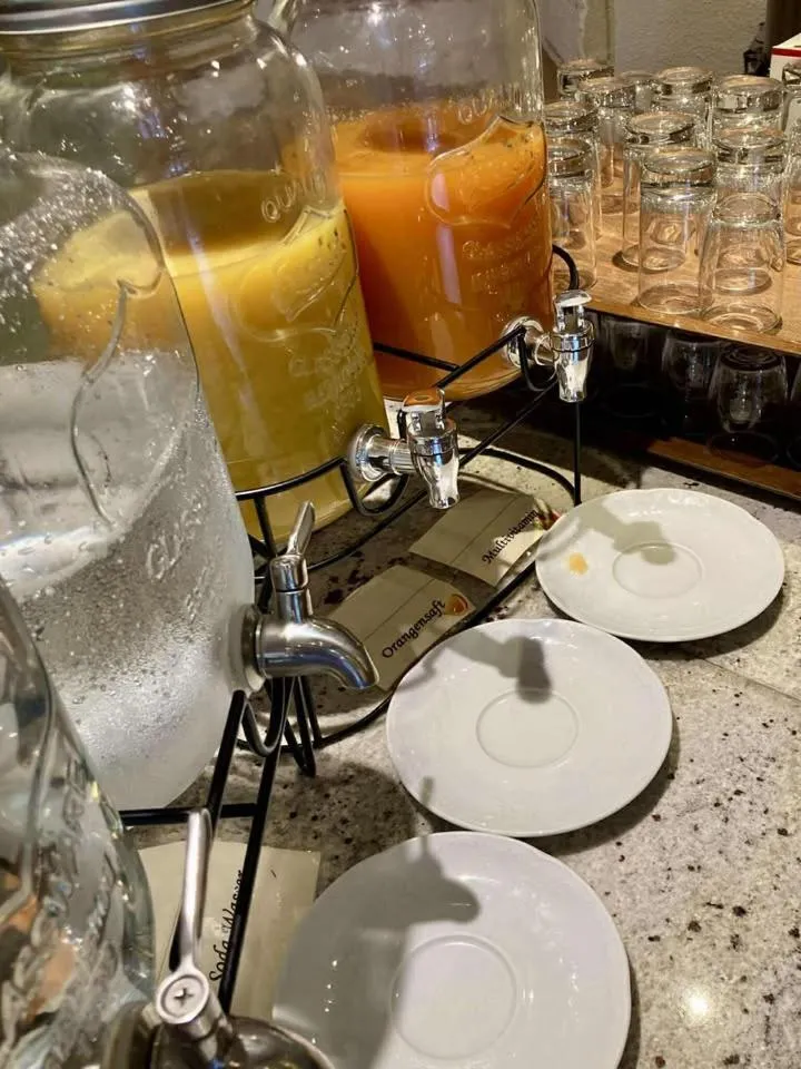 Food and drinks in Hotel Metzgerwirt