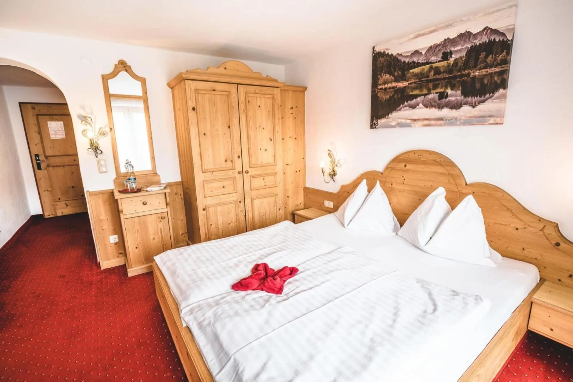 Bed in Hotel Metzgerwirt