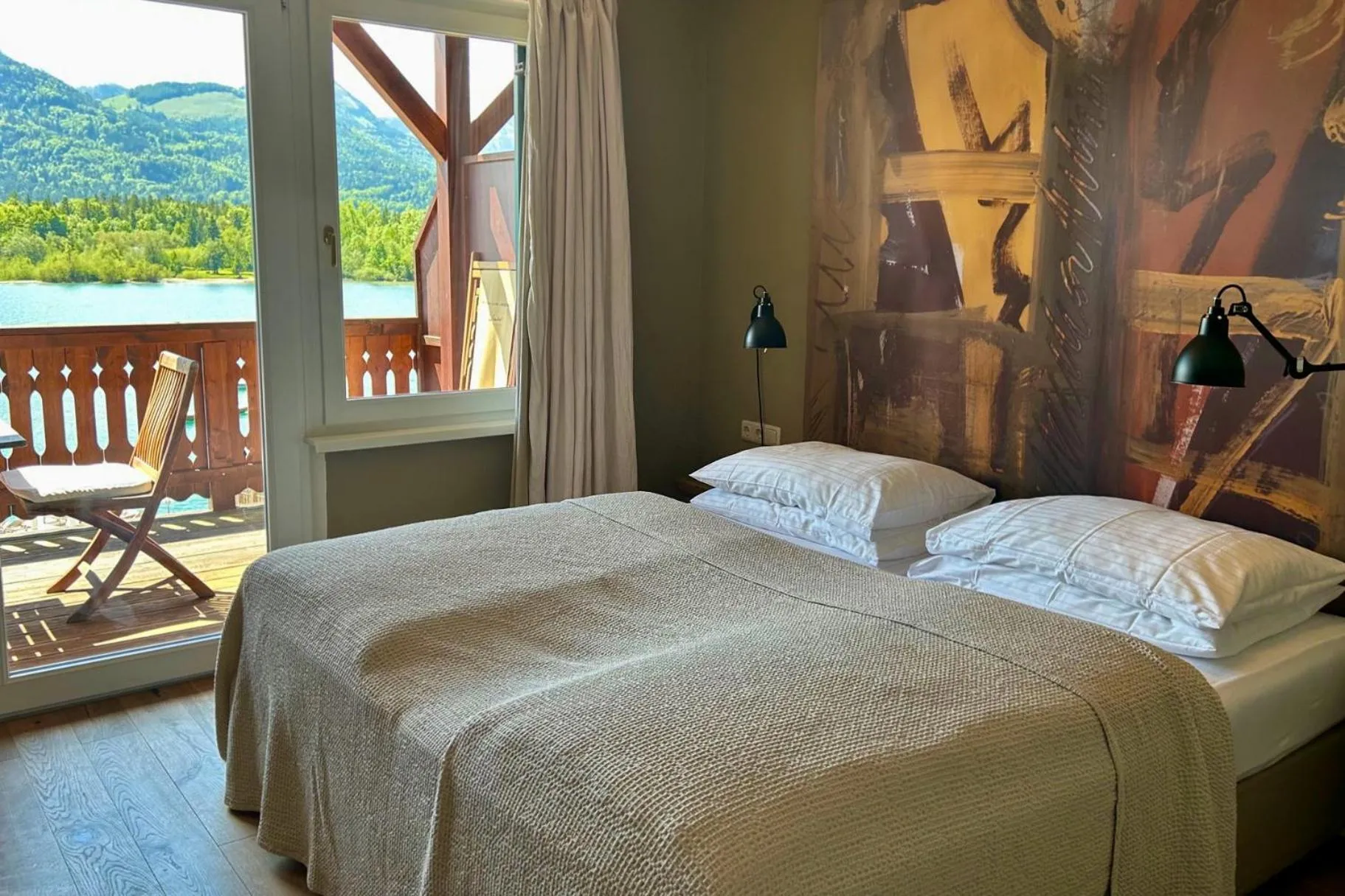 Bed in Strandhotel Margaretha