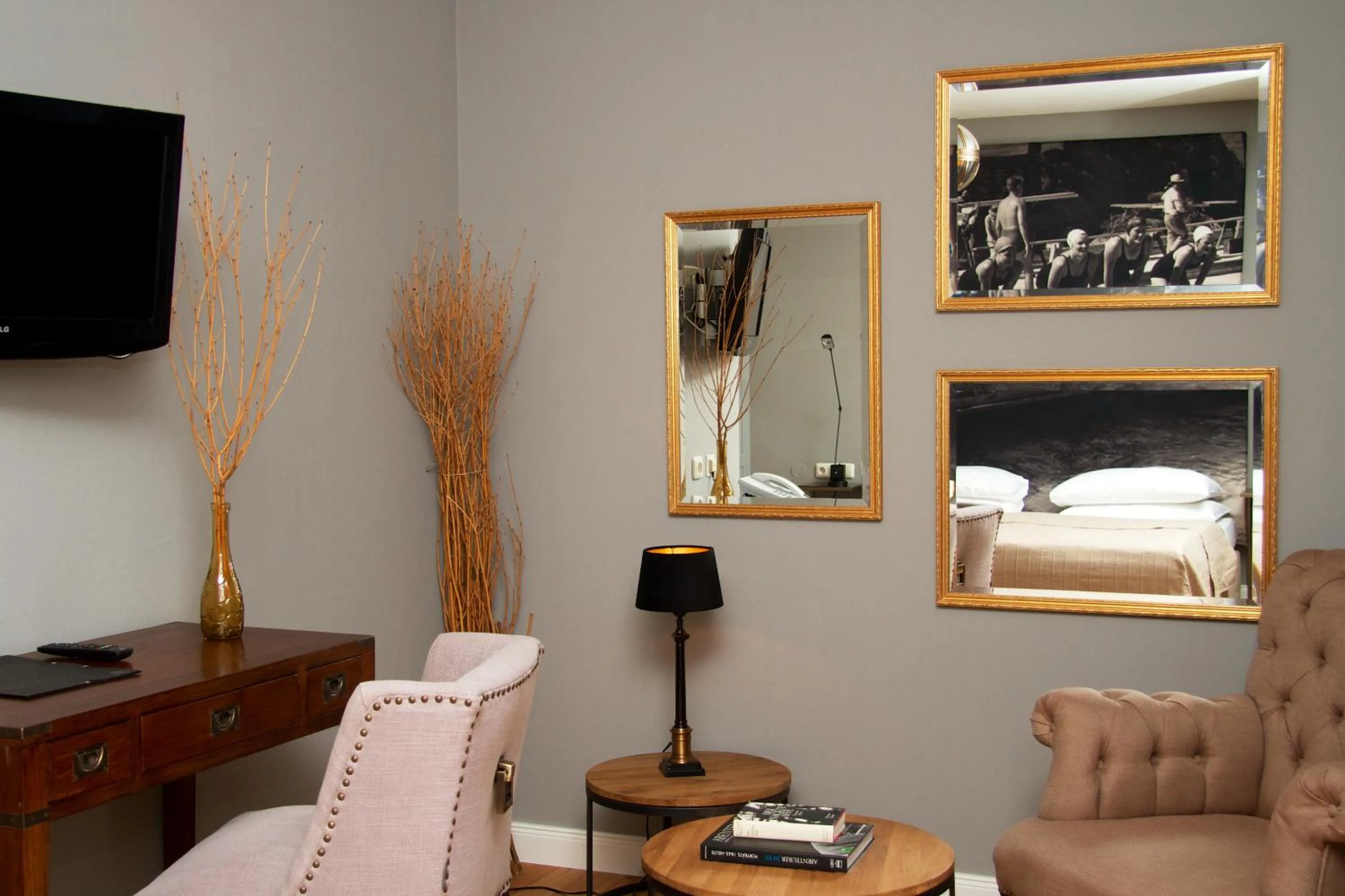 Seating area in Strandhotel Margaretha