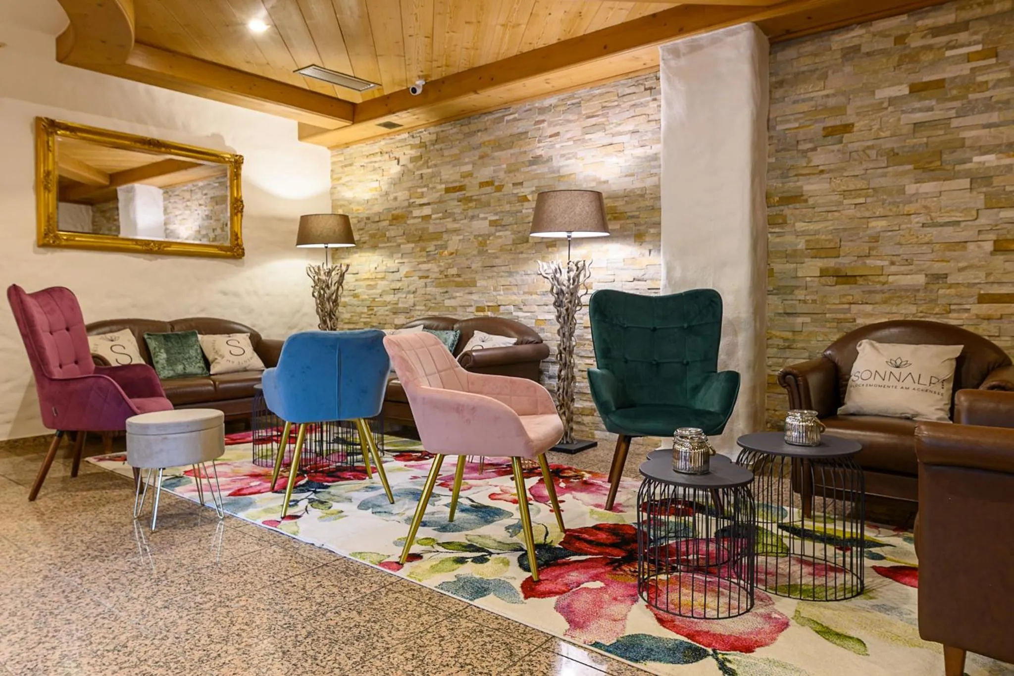 Lobby or reception in Garni Das SONNALP