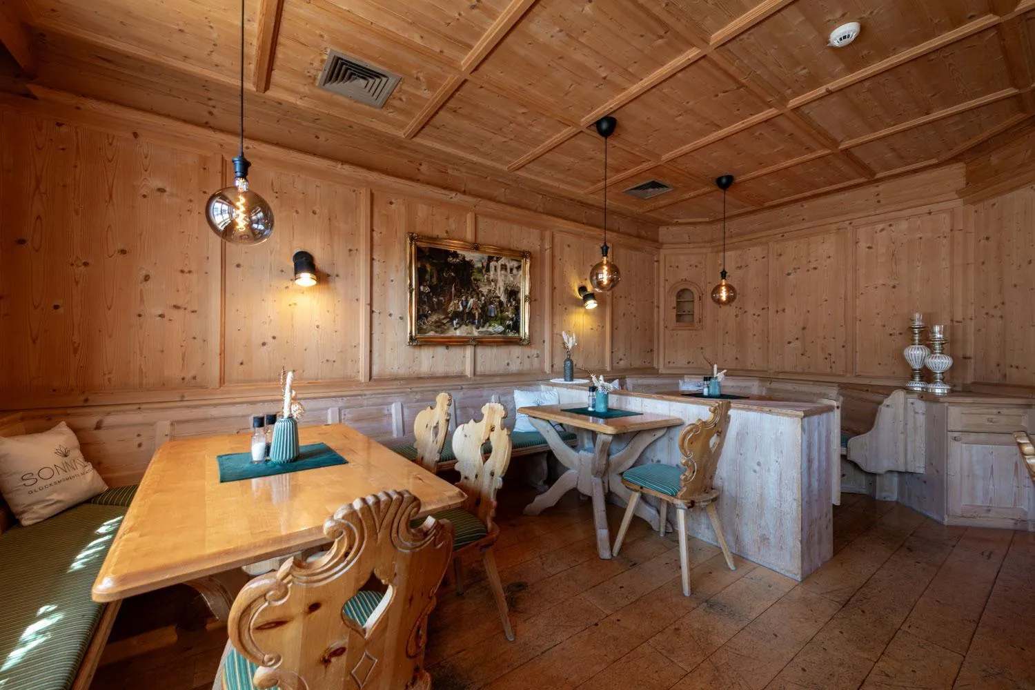 Dining area in Garni Das SONNALP