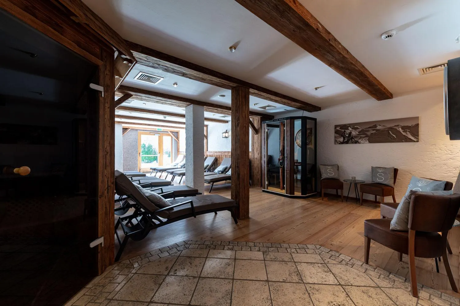 Spa and wellness centre/facilities in Garni Das SONNALP