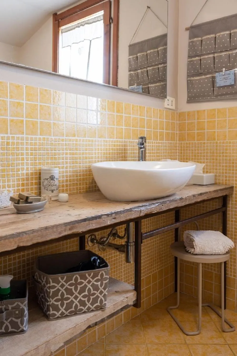 Bathroom in La Pulcia B&B