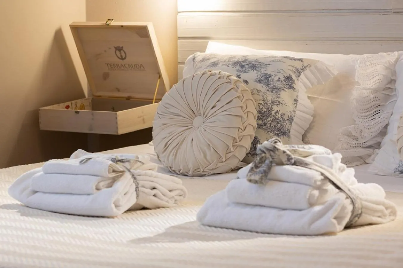 Bedroom, Bed in La Pulcia B&B