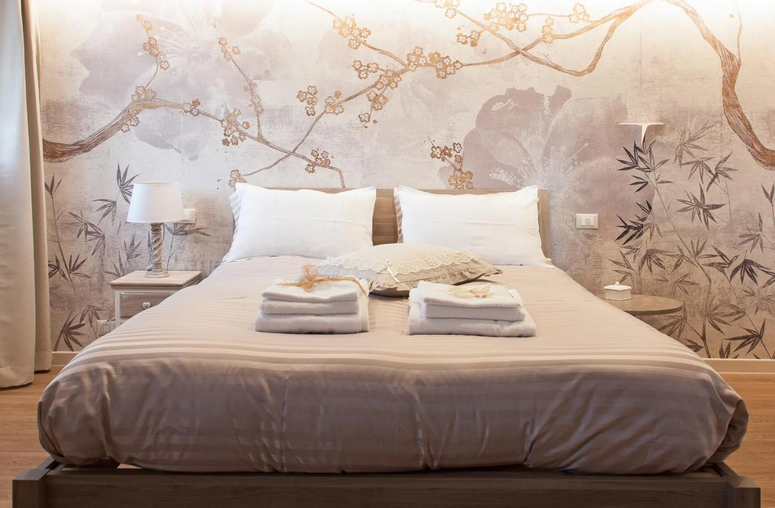 Day, Bed in La Pulcia B&B