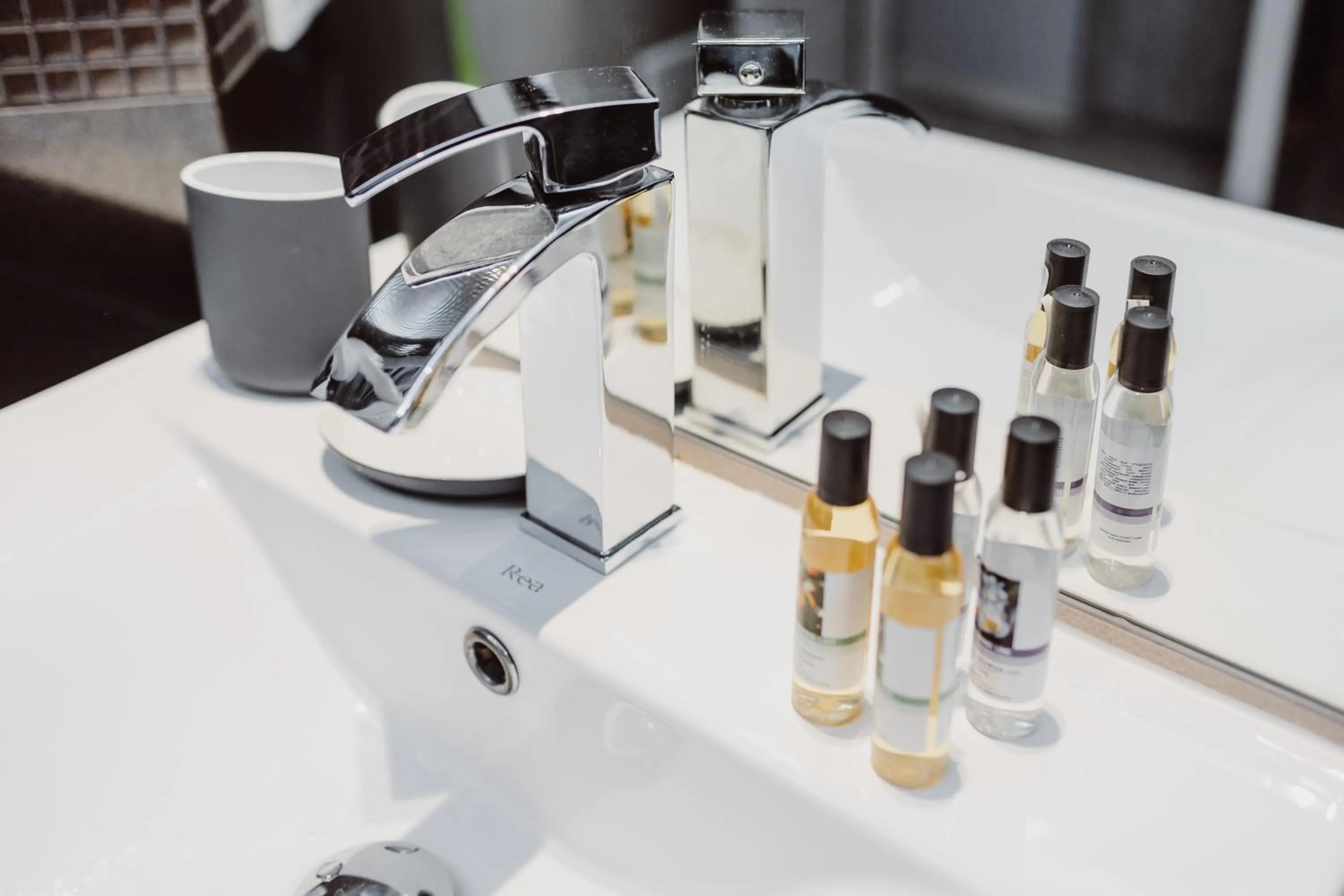 Bathroom in Leo Apartments Main Square