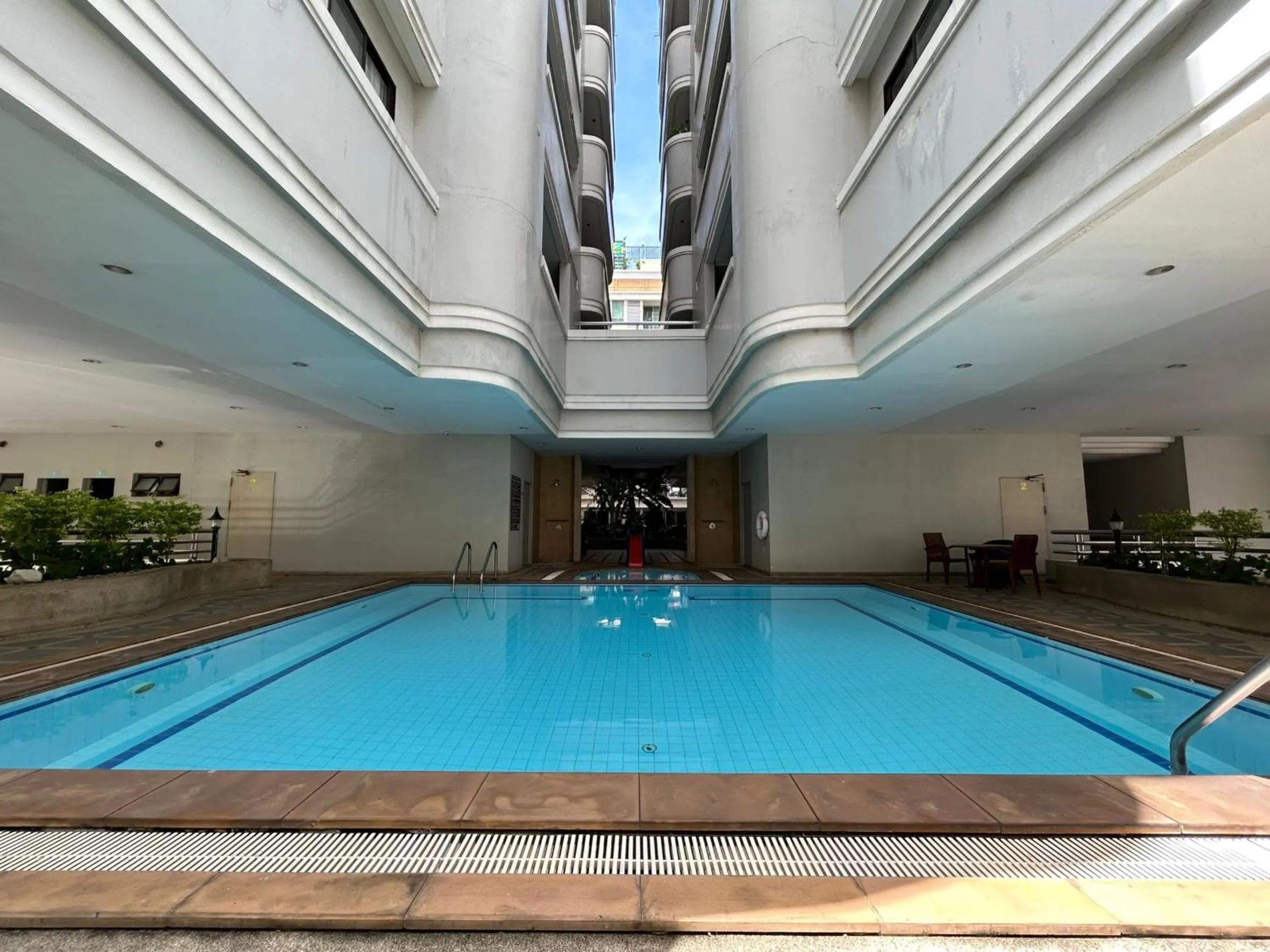 Swimming pool in Baan Sawasdee Residence
