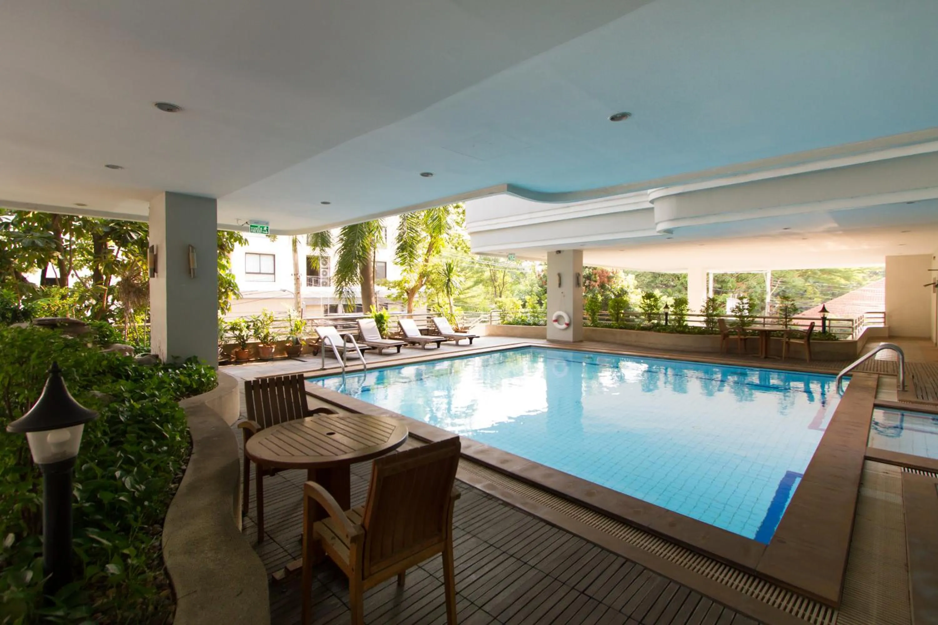 Swimming pool in Baan Sawasdee Residence
