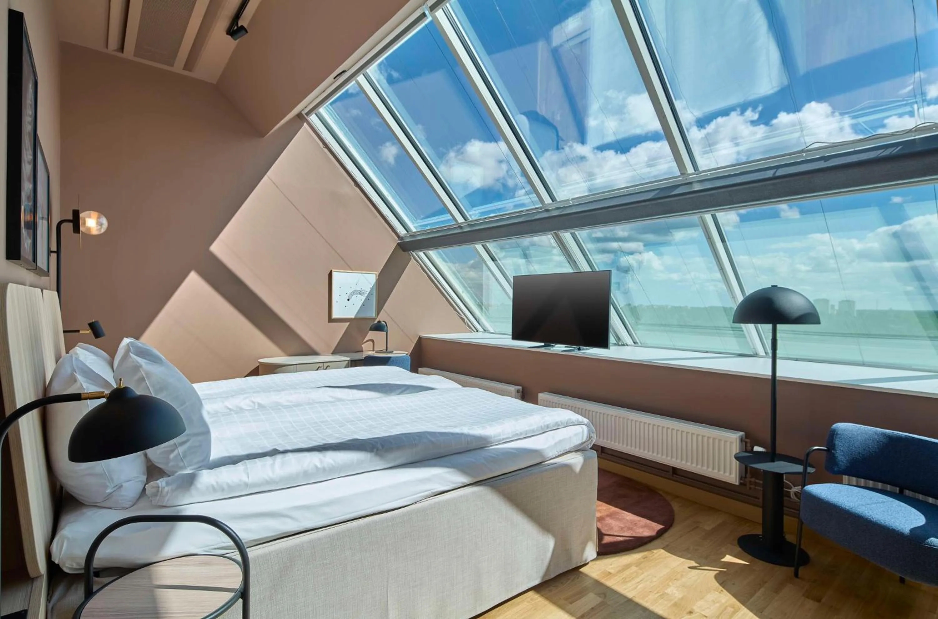 Bedroom, Bed in Scandic Södra Kajen