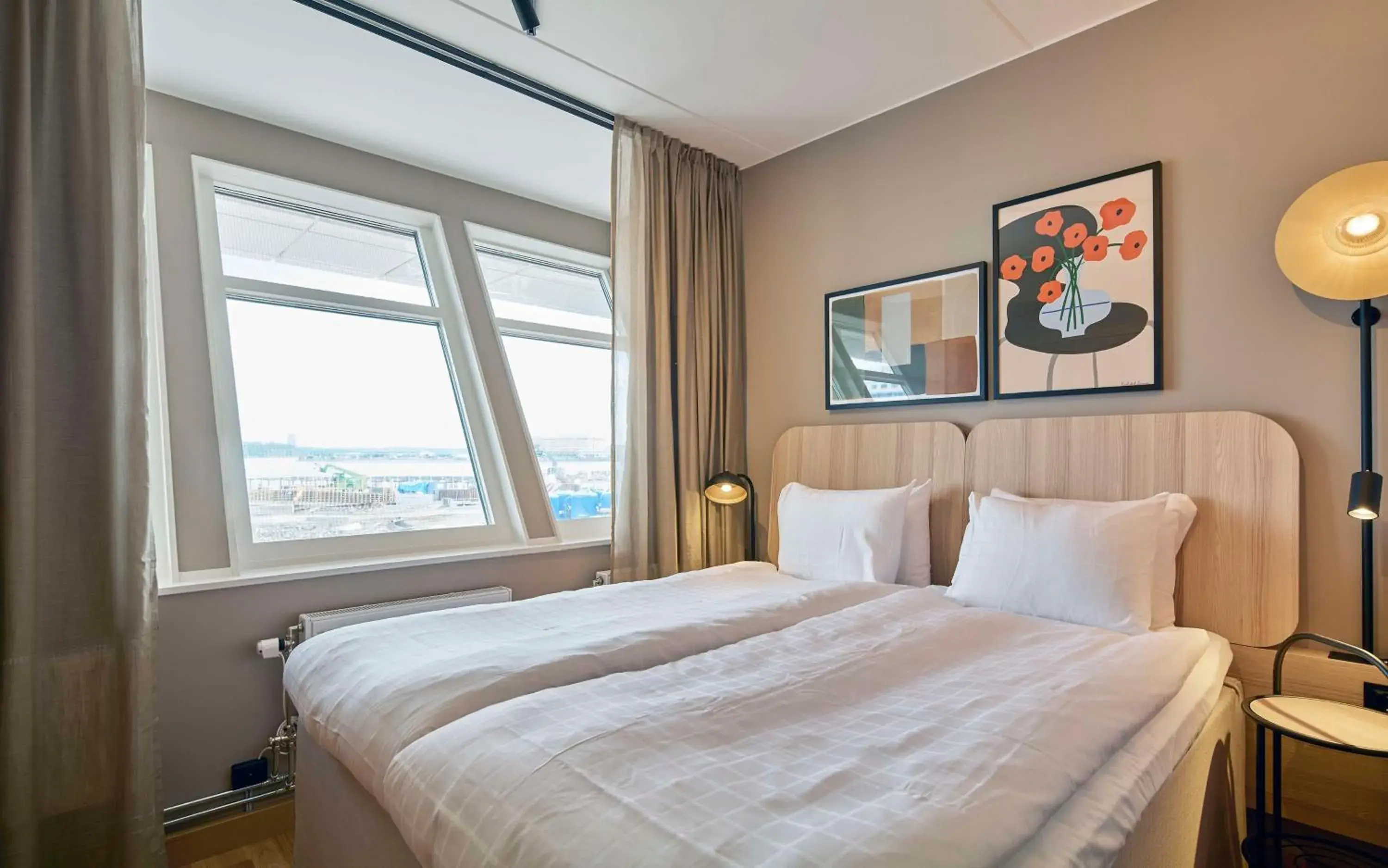 Bedroom, Bed in Scandic Södra Kajen Bedroom, Bed in Scandic Södra Kajen