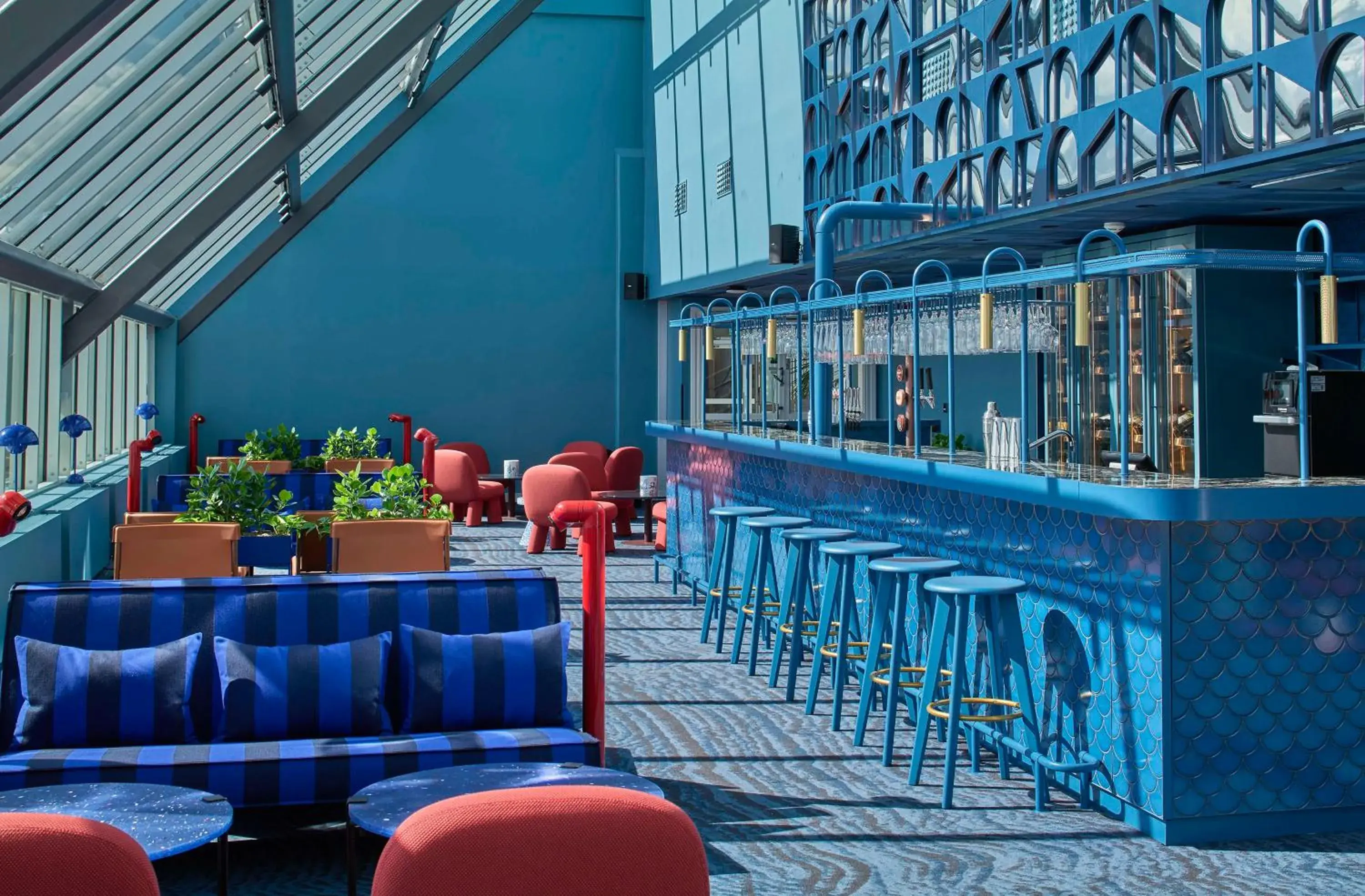 Lounge or bar in Scandic Södra Kajen Lounge or bar in Scandic Södra Kajen