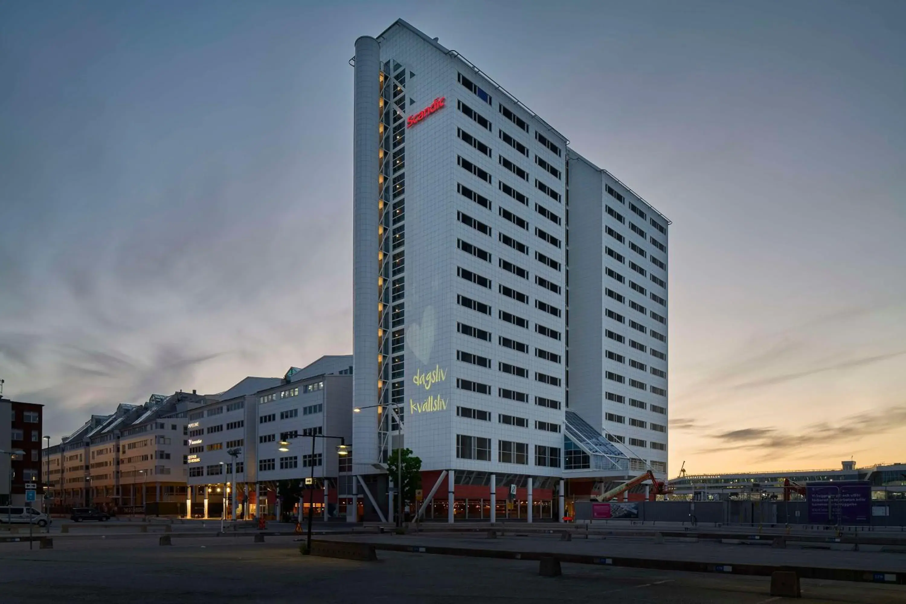 Property building in Scandic Södra Kajen Property building in Scandic Södra Kajen
