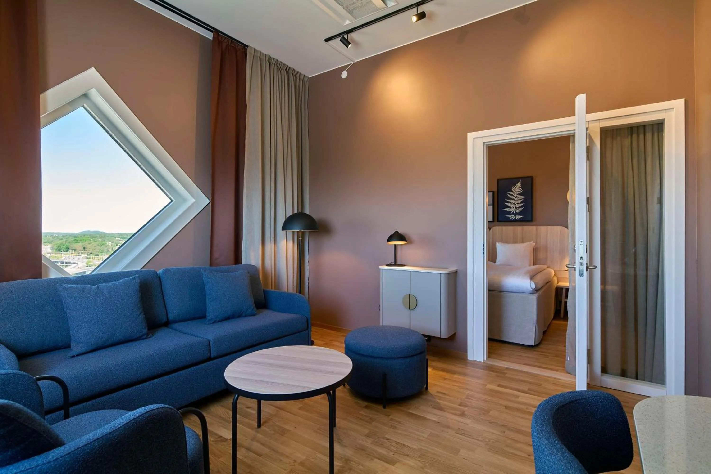 Bedroom in Scandic Södra Kajen