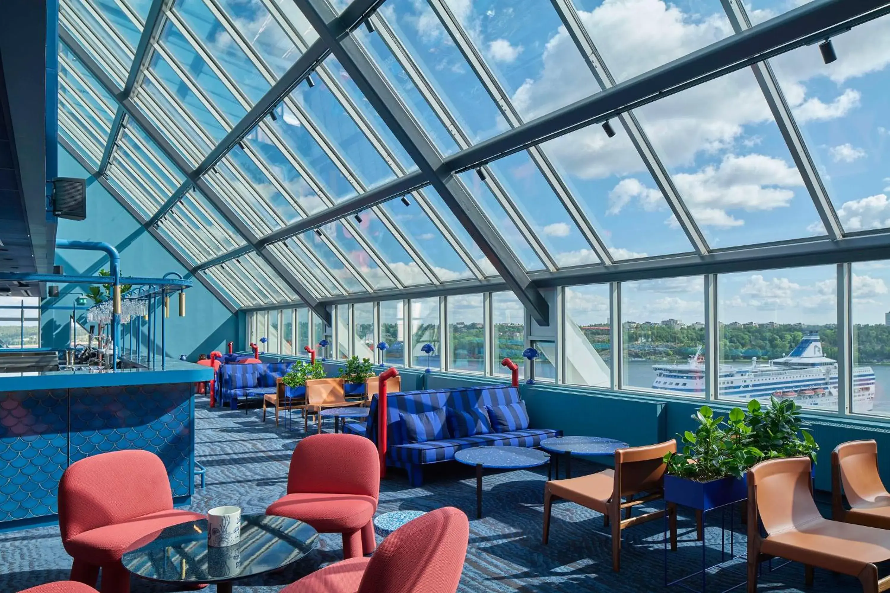 Lounge or bar in Scandic Södra Kajen Lounge or bar in Scandic Södra Kajen