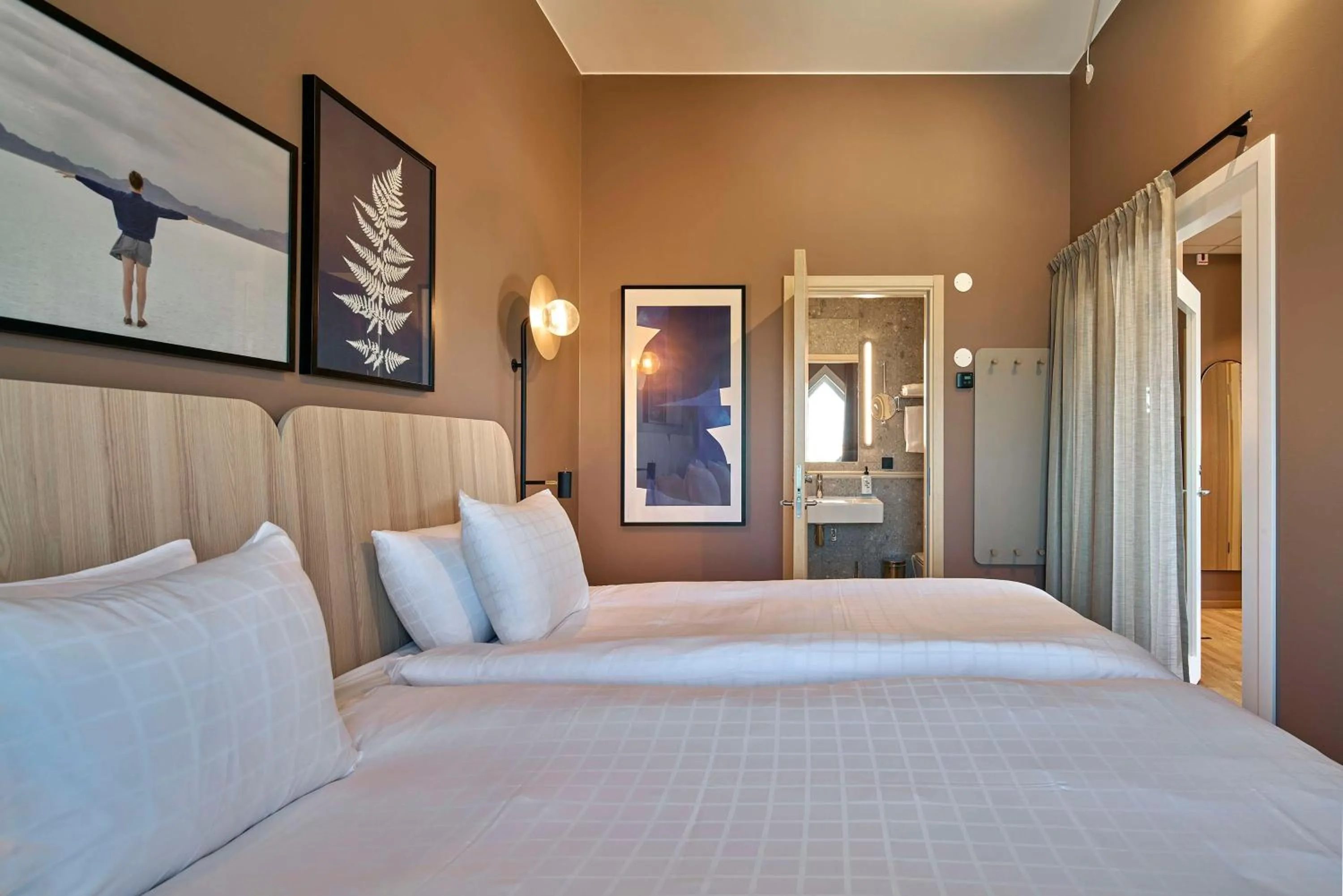 Bedroom, Bed in Scandic Södra Kajen