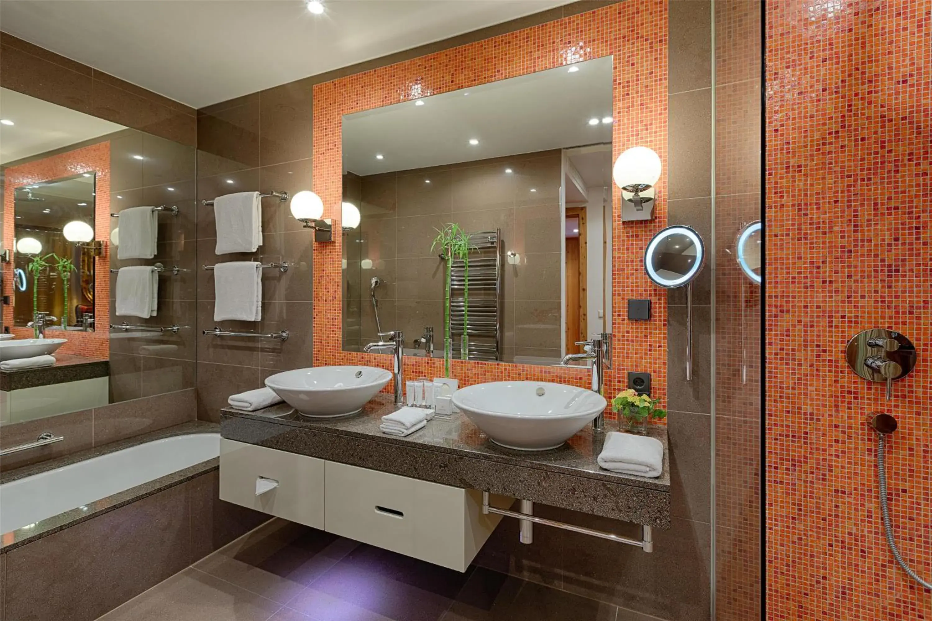 Bedroom in Kempinski Hotel Das Tirol Bedroom in Kempinski Hotel Das Tirol