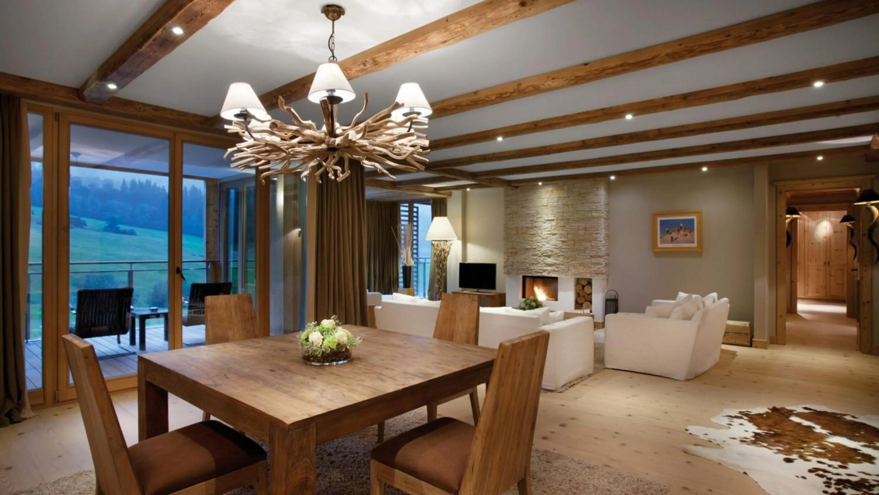 Photo of the whole room in Kempinski Hotel Das Tirol