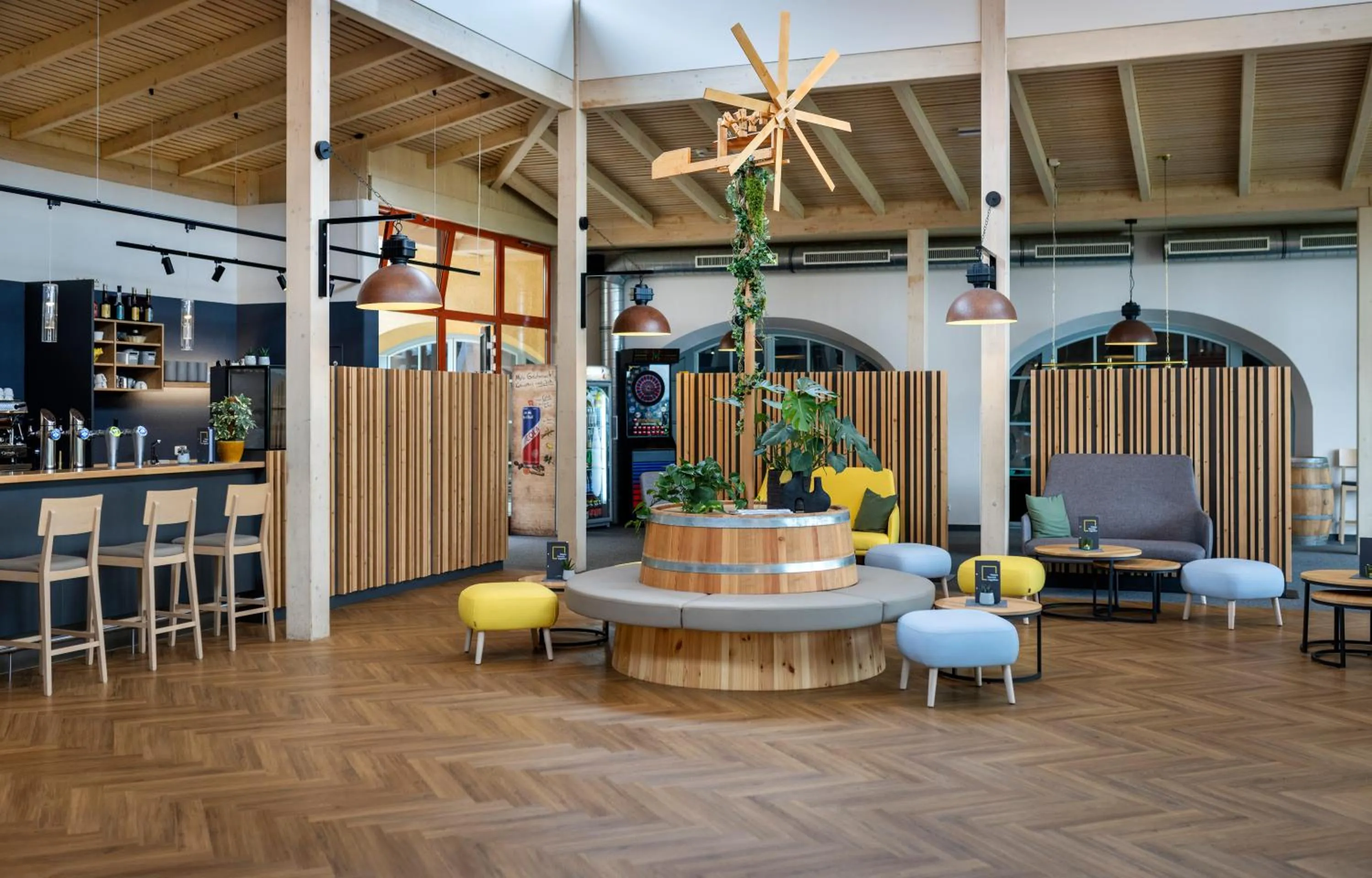 Lobby or reception in JUFA Hotel Deutschlandsberg