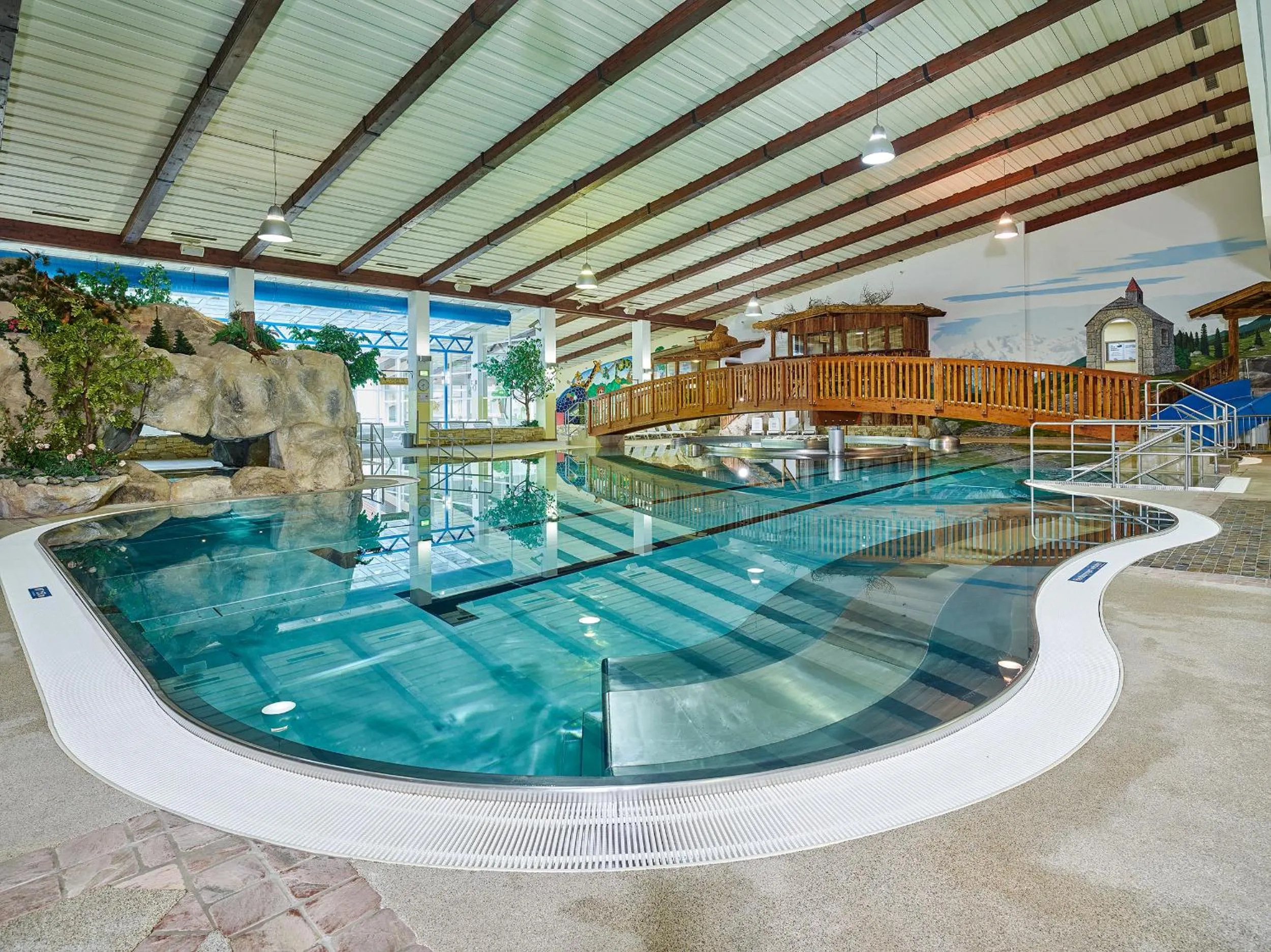 Spa and wellness centre/facilities in Hotel Das Zentrum