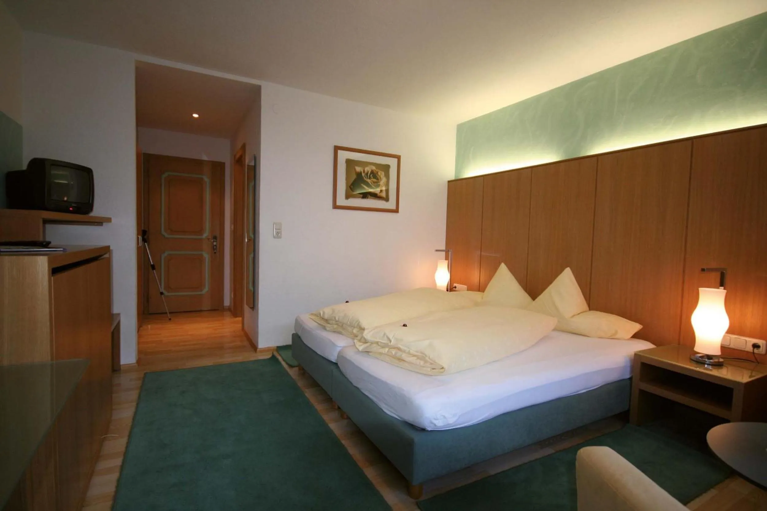 Bed in Hotel Das Zentrum