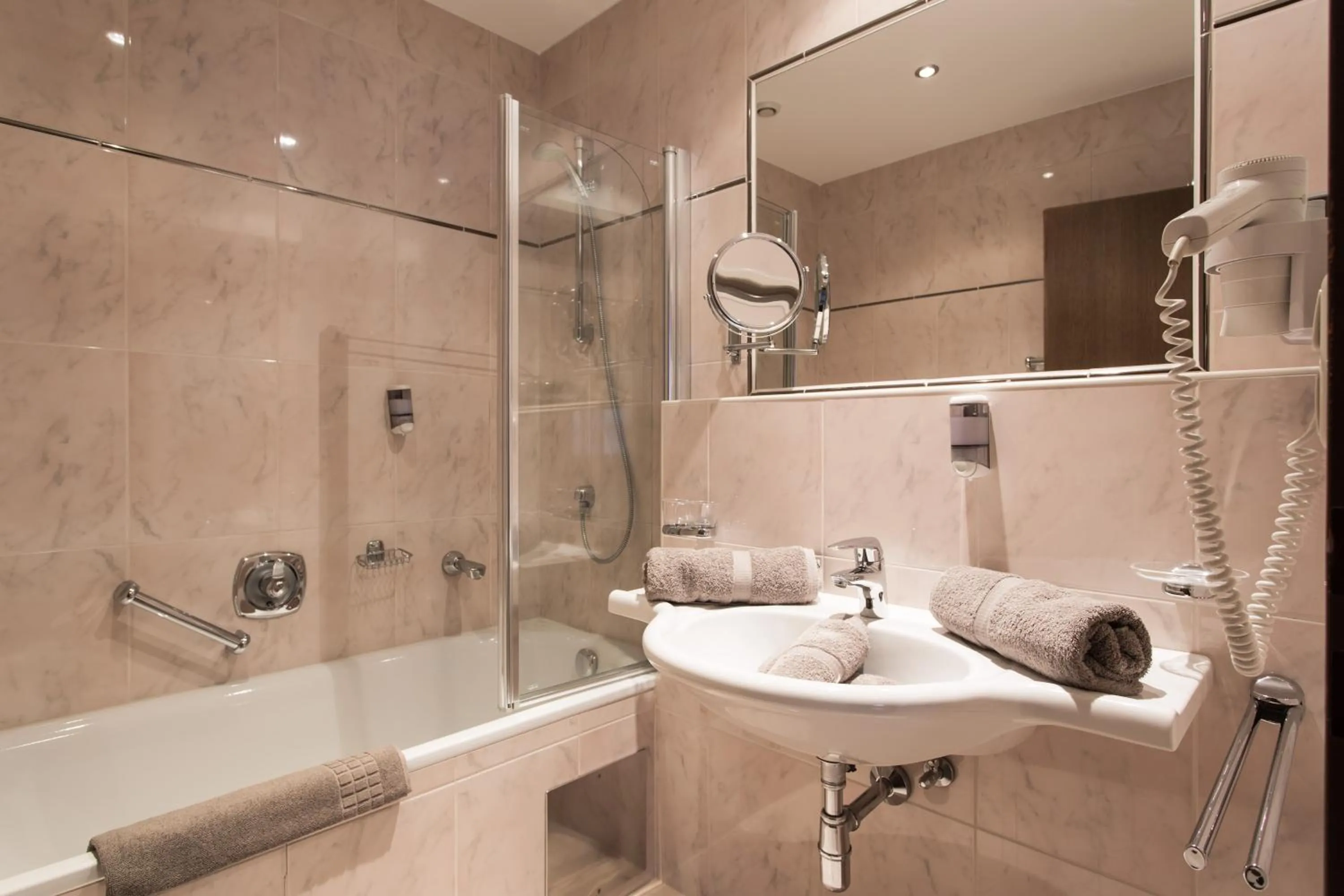 Decorative detail in Hotel Das Zentrum