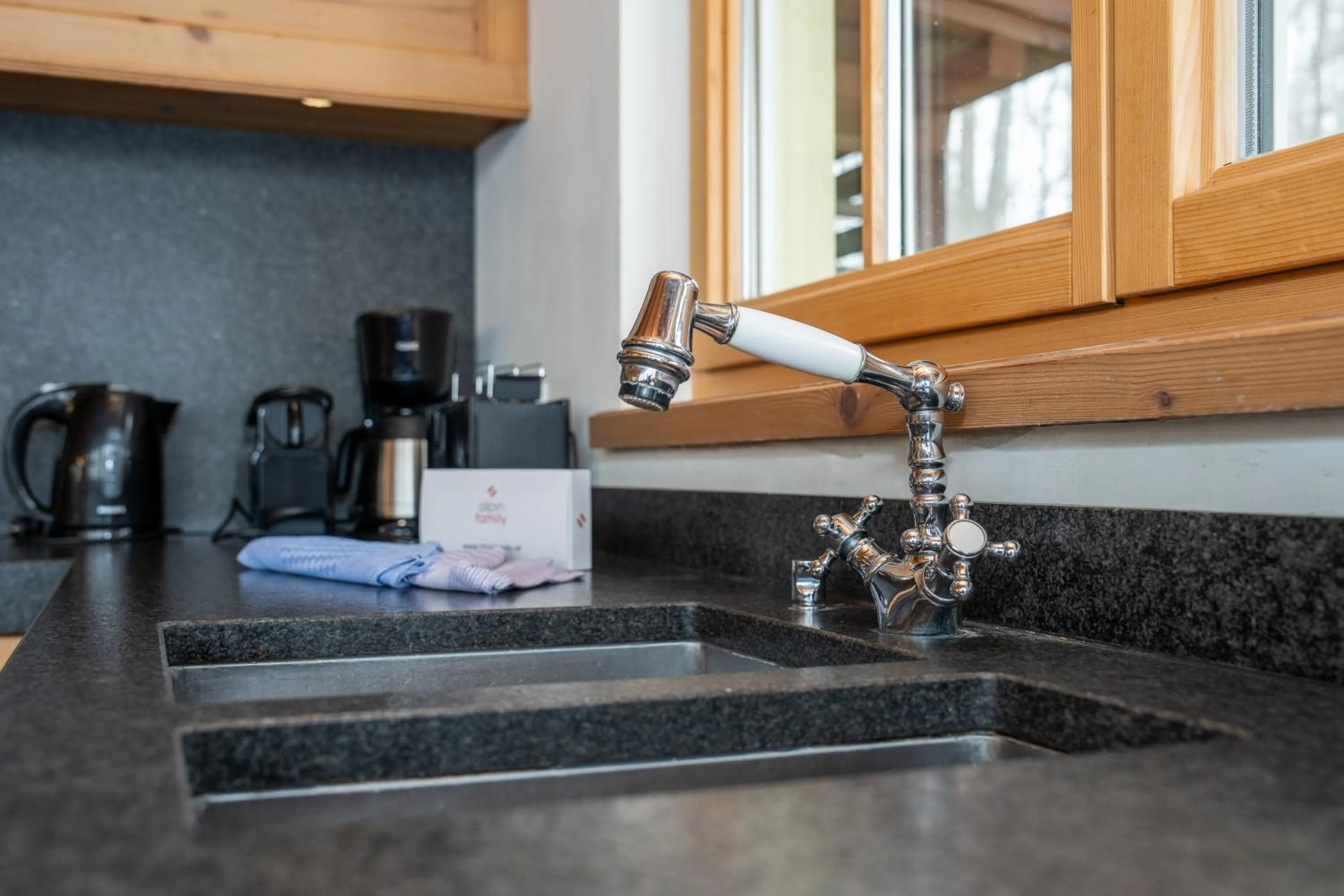 Kitchen or kitchenette in AvenidA Panorama Chalet by Alpin Rentals