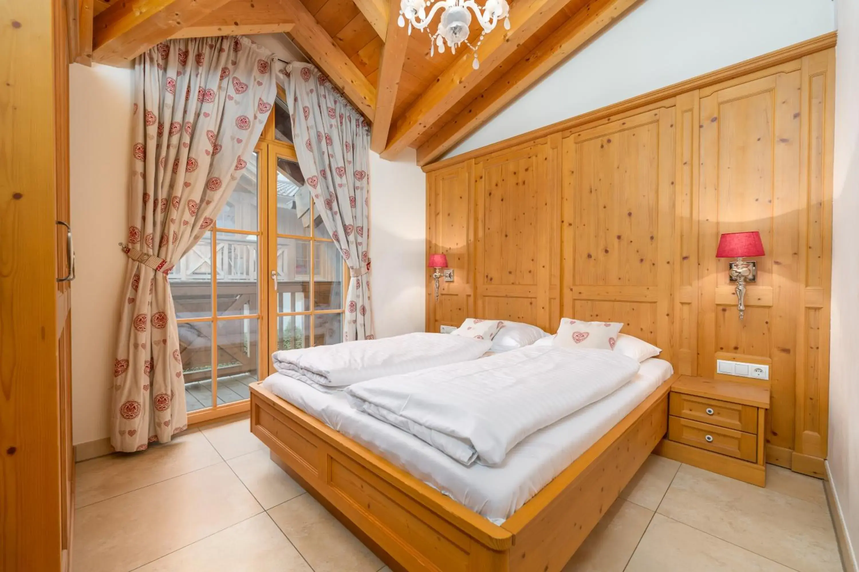 Bed in AvenidA Panorama Chalet by Alpin Rentals Bed in AvenidA Panorama Chalet by Alpin Rentals