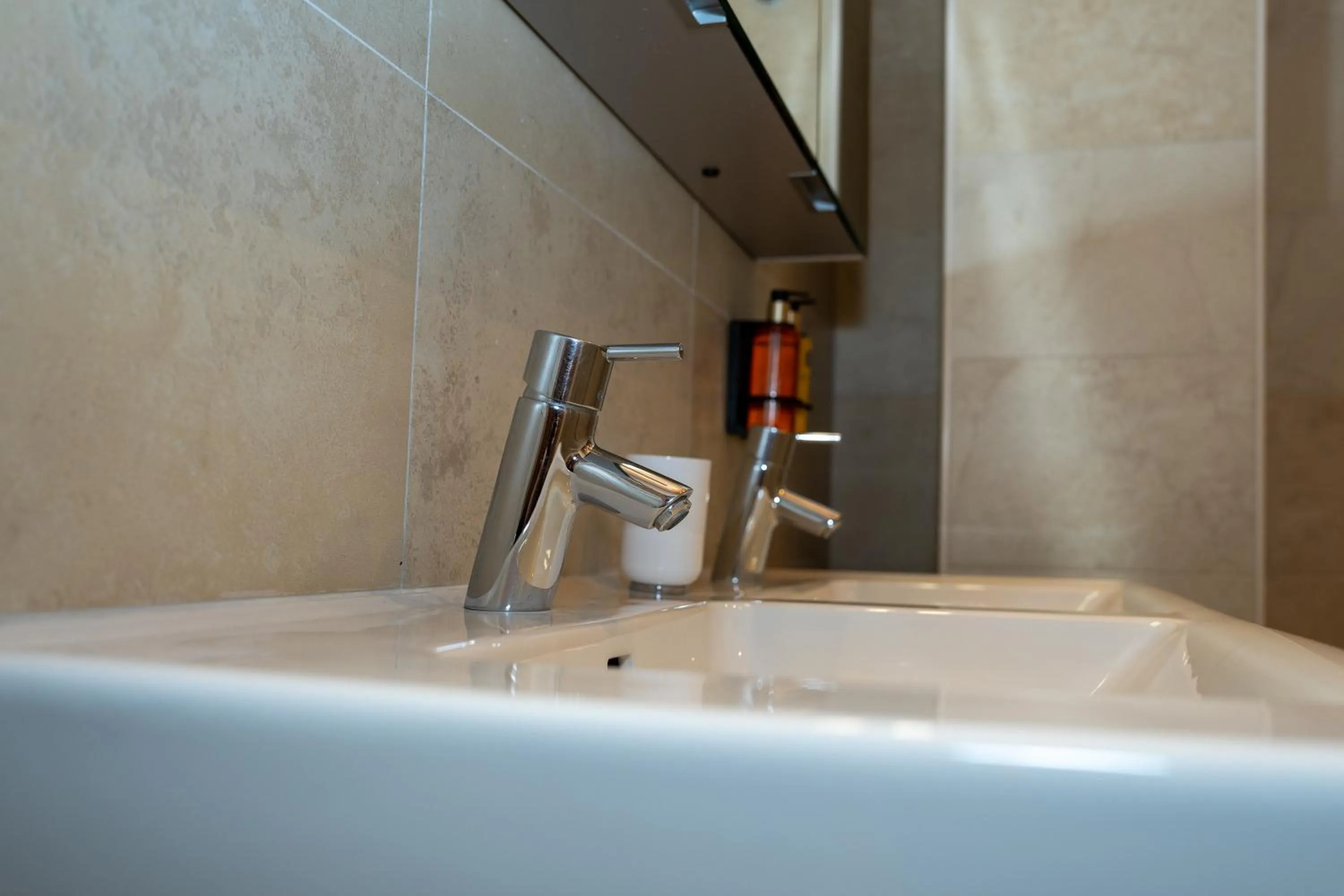 Bathroom in AvenidA Panorama Chalet by Alpin Rentals