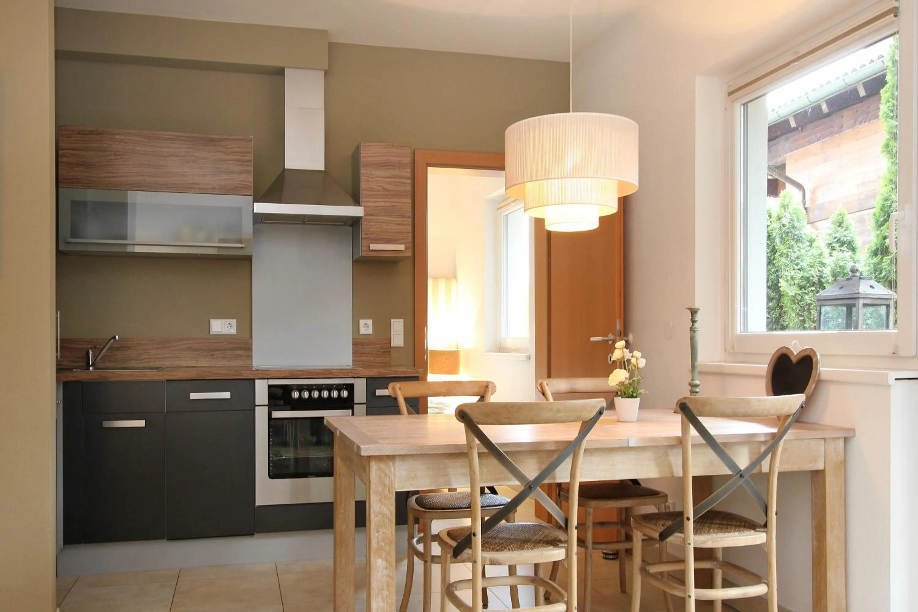 Kitchen or kitchenette in AvenidA Style Appartements by Alpin Rentals
