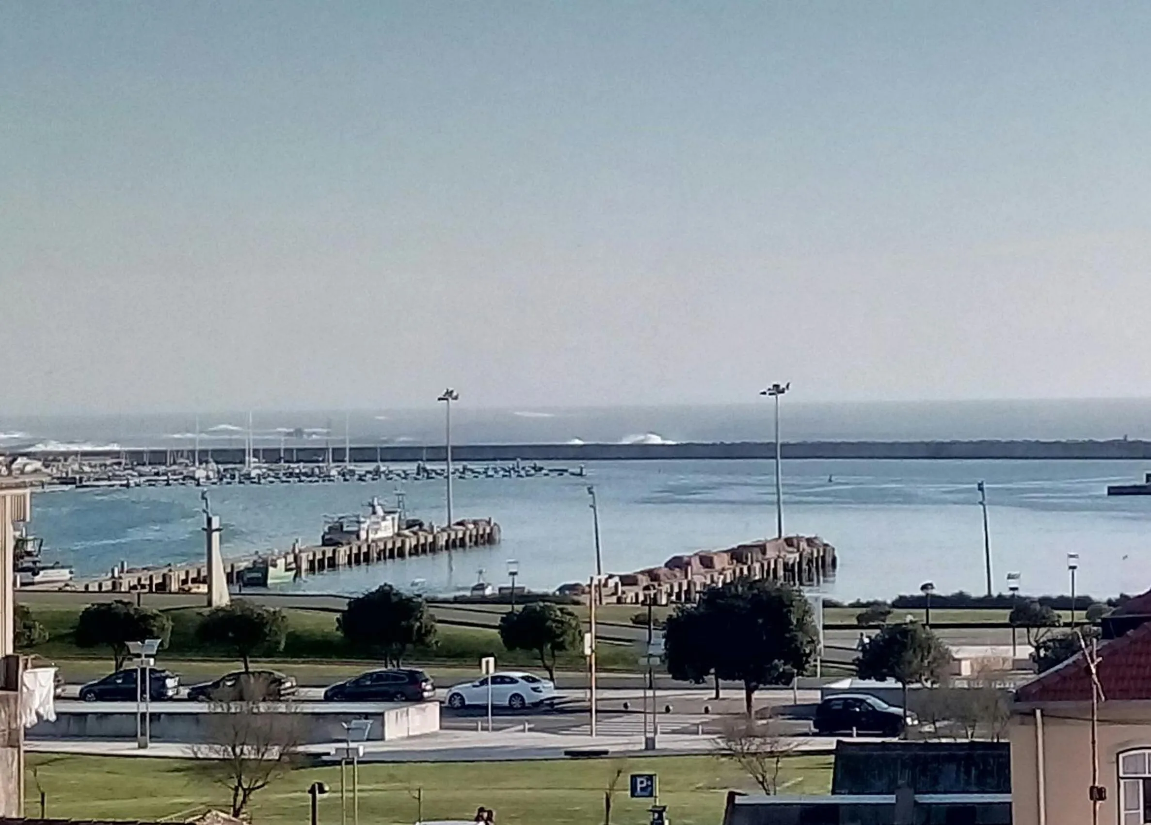 Sea view in Harbour Views Penthouse