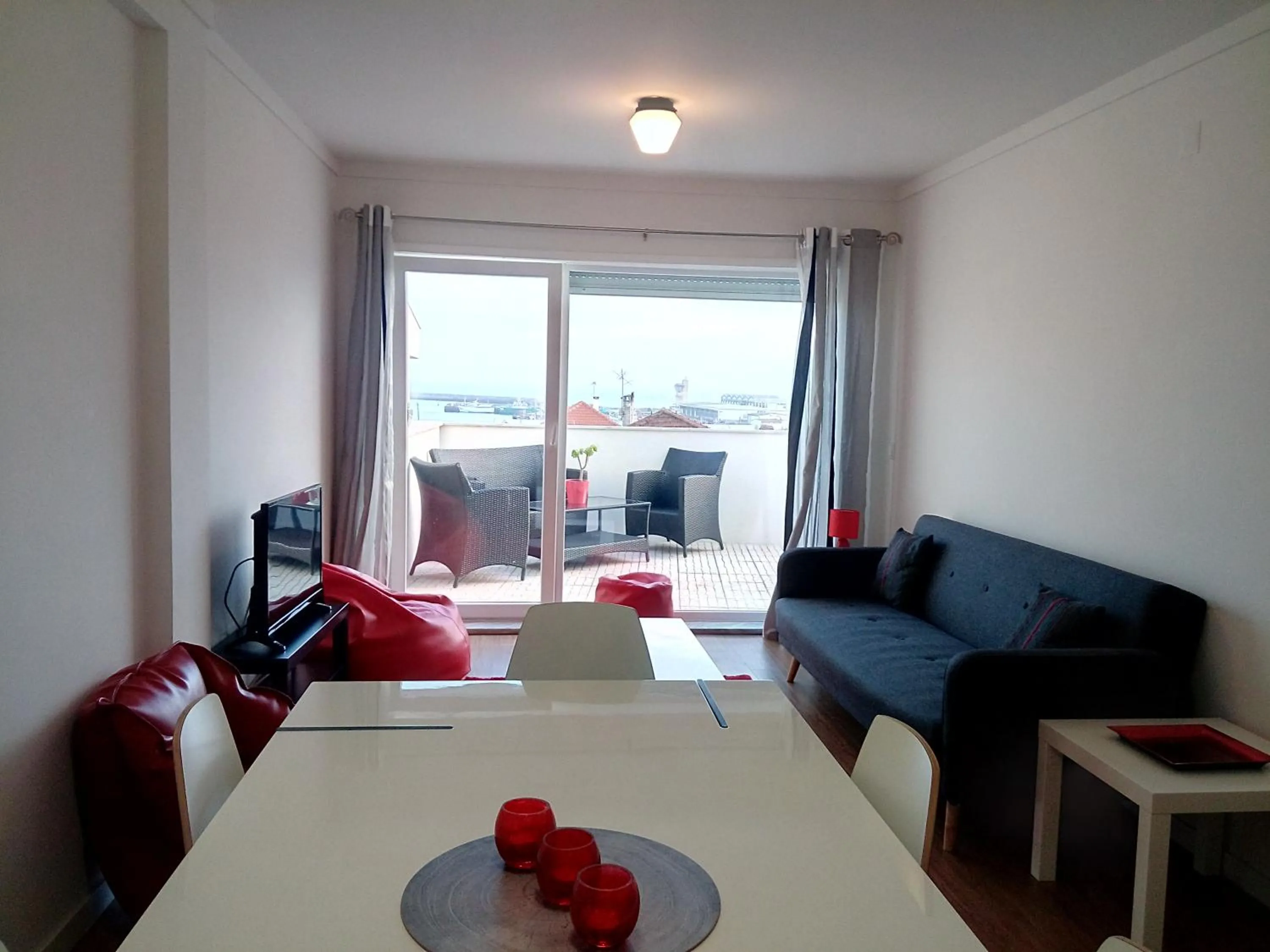 Living room in Harbour Views Penthouse