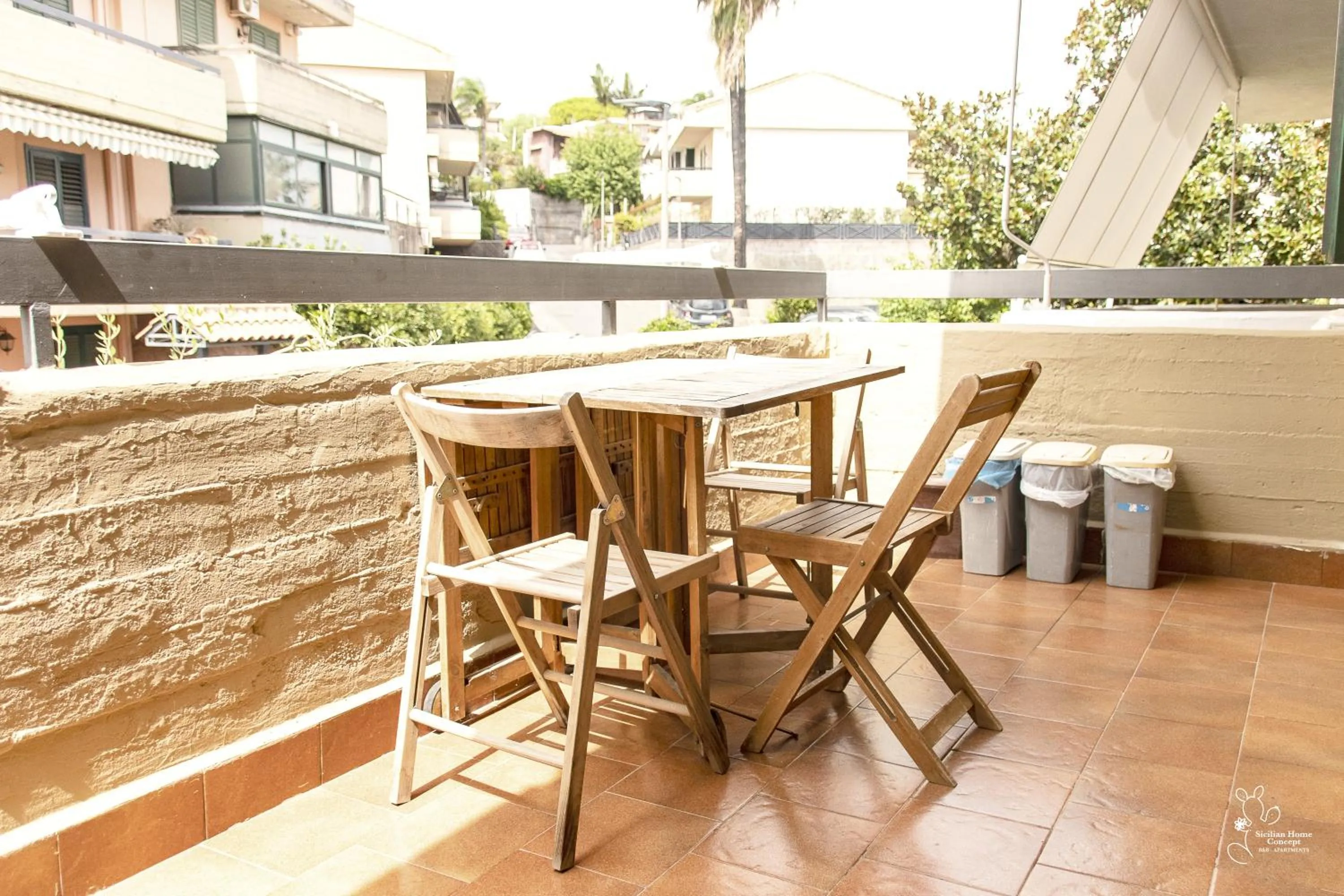 Balcony/Terrace in Sicilian Home