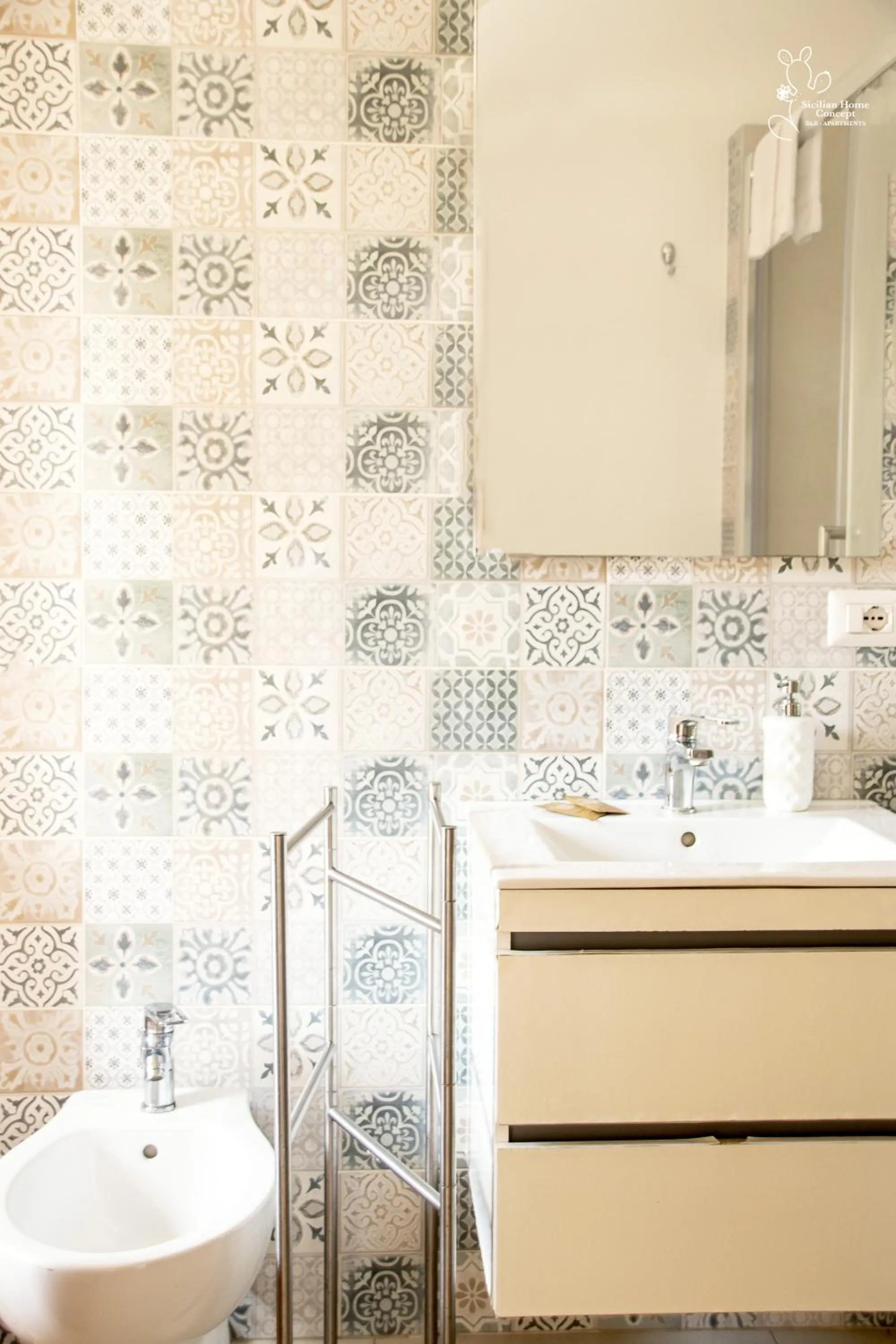 Bathroom in Sicilian Home