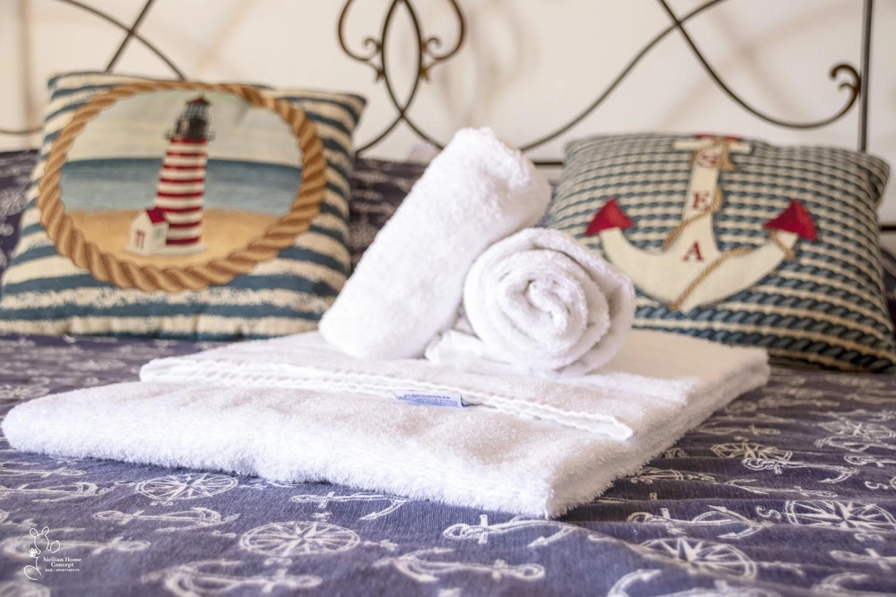 Bed in Sicilian Home