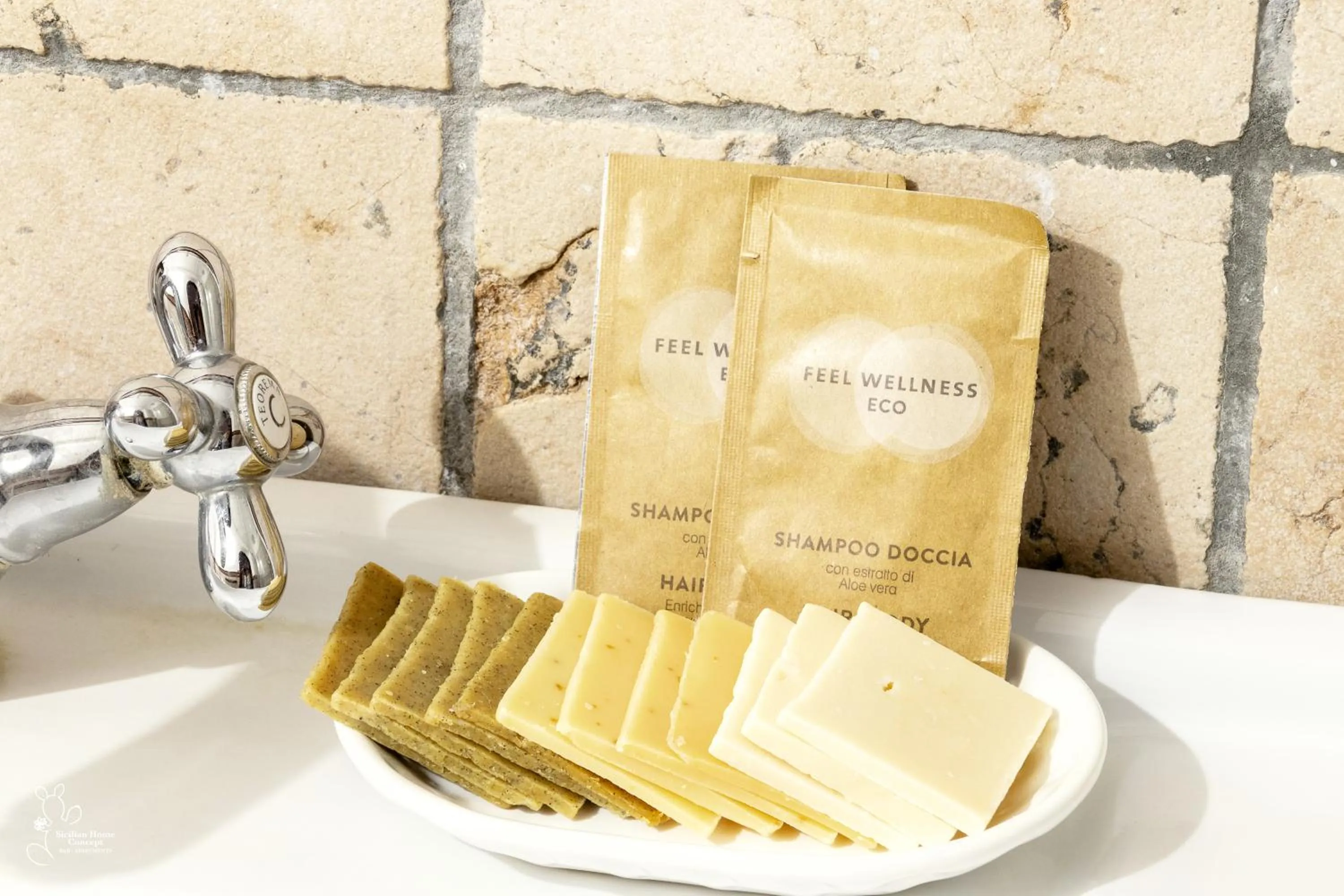 Bathroom in Sicilian Home