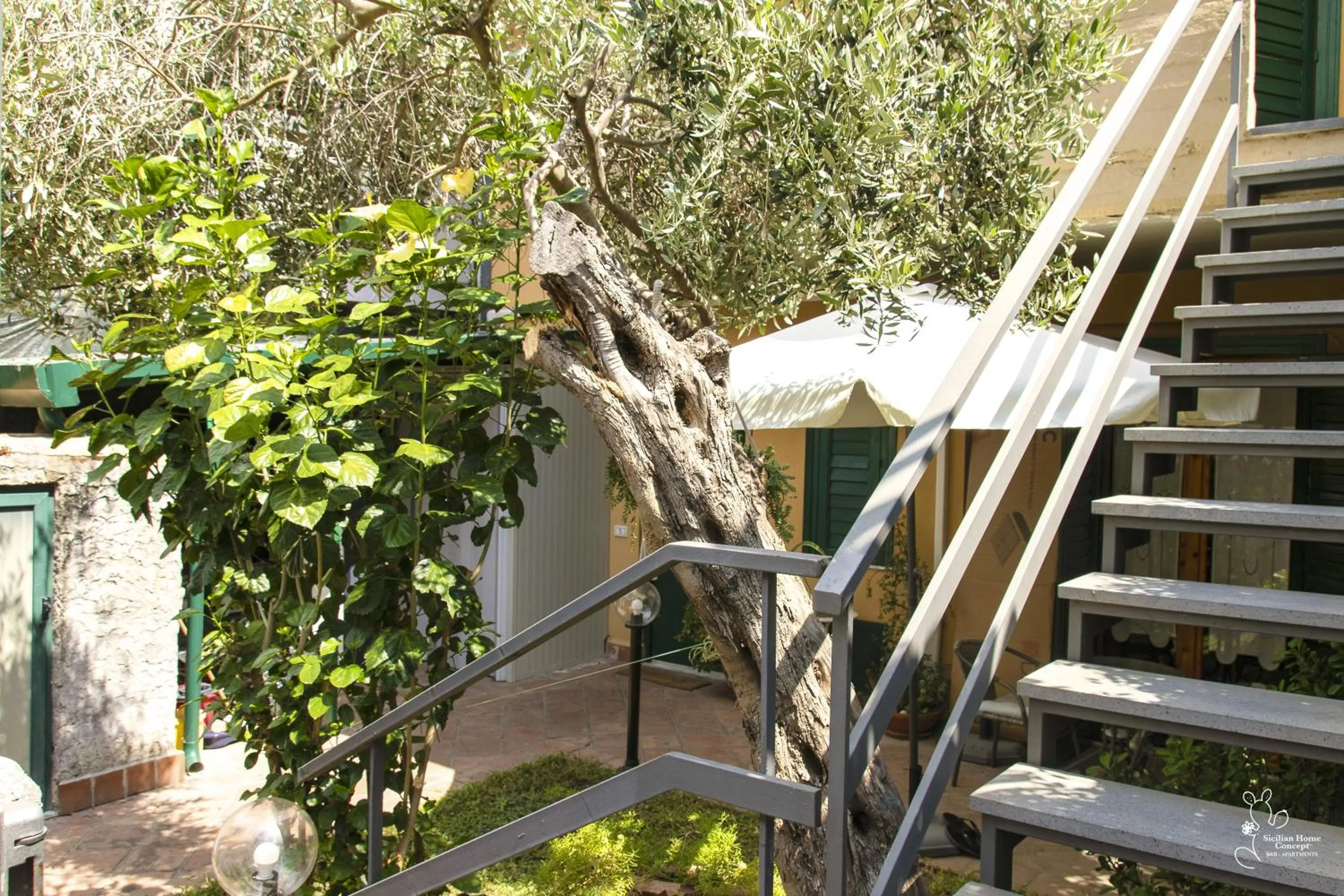 Garden in Sicilian Home