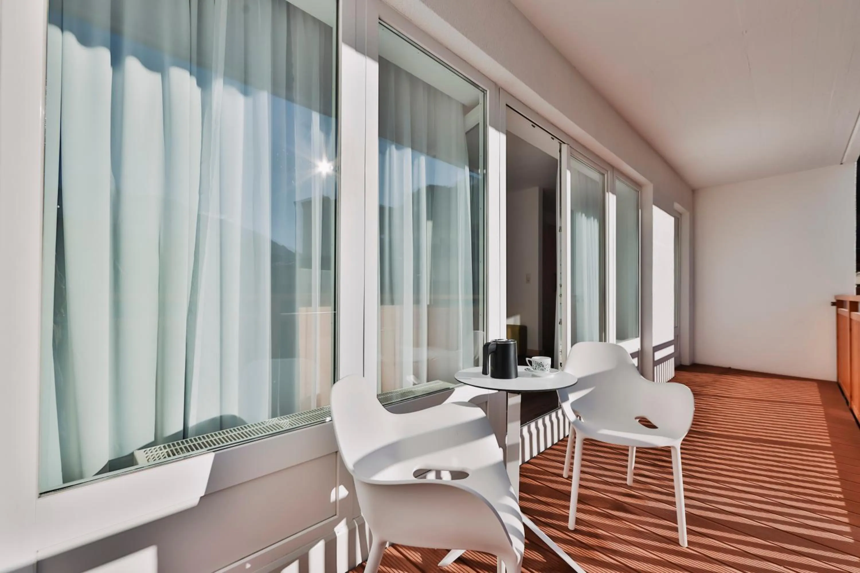 Seating area in Hotel Dominic