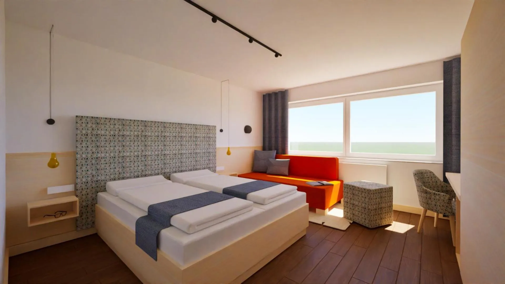 Photo of the whole room, Bed in Hotel Dominic