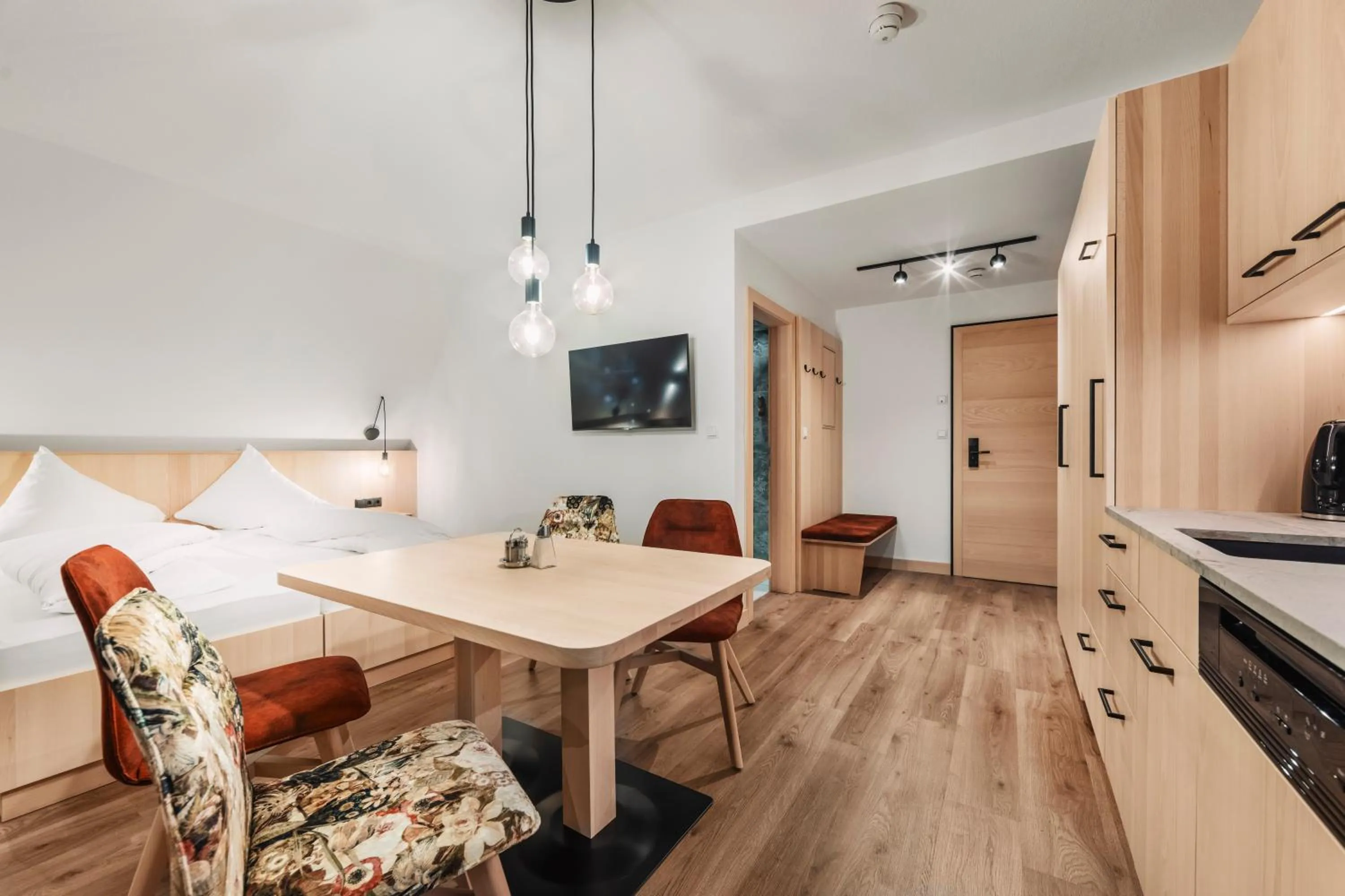 Kitchen or kitchenette in Hotel Dominic