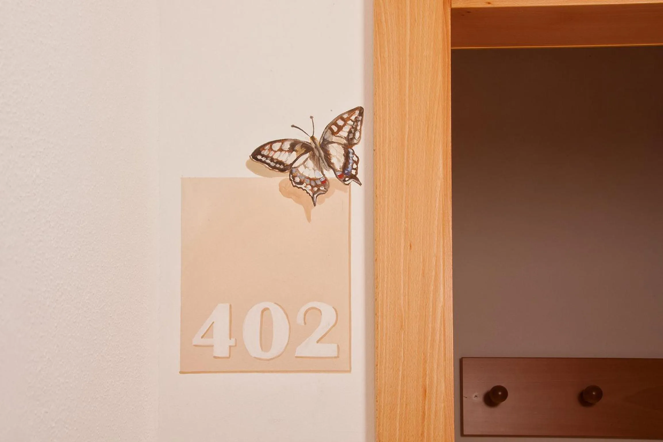 Decorative detail in Hotel Dominic