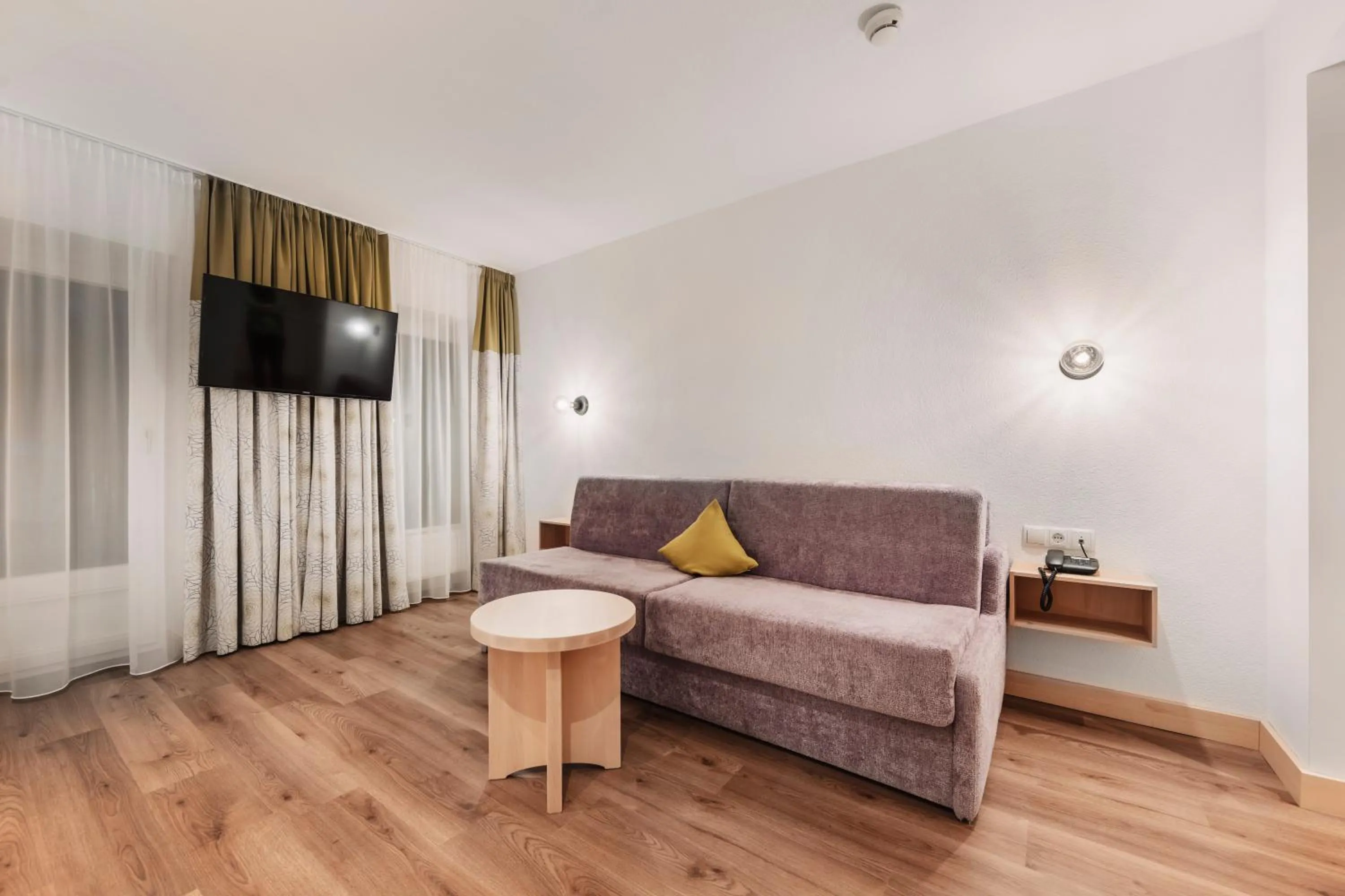 Seating area in Hotel Dominic